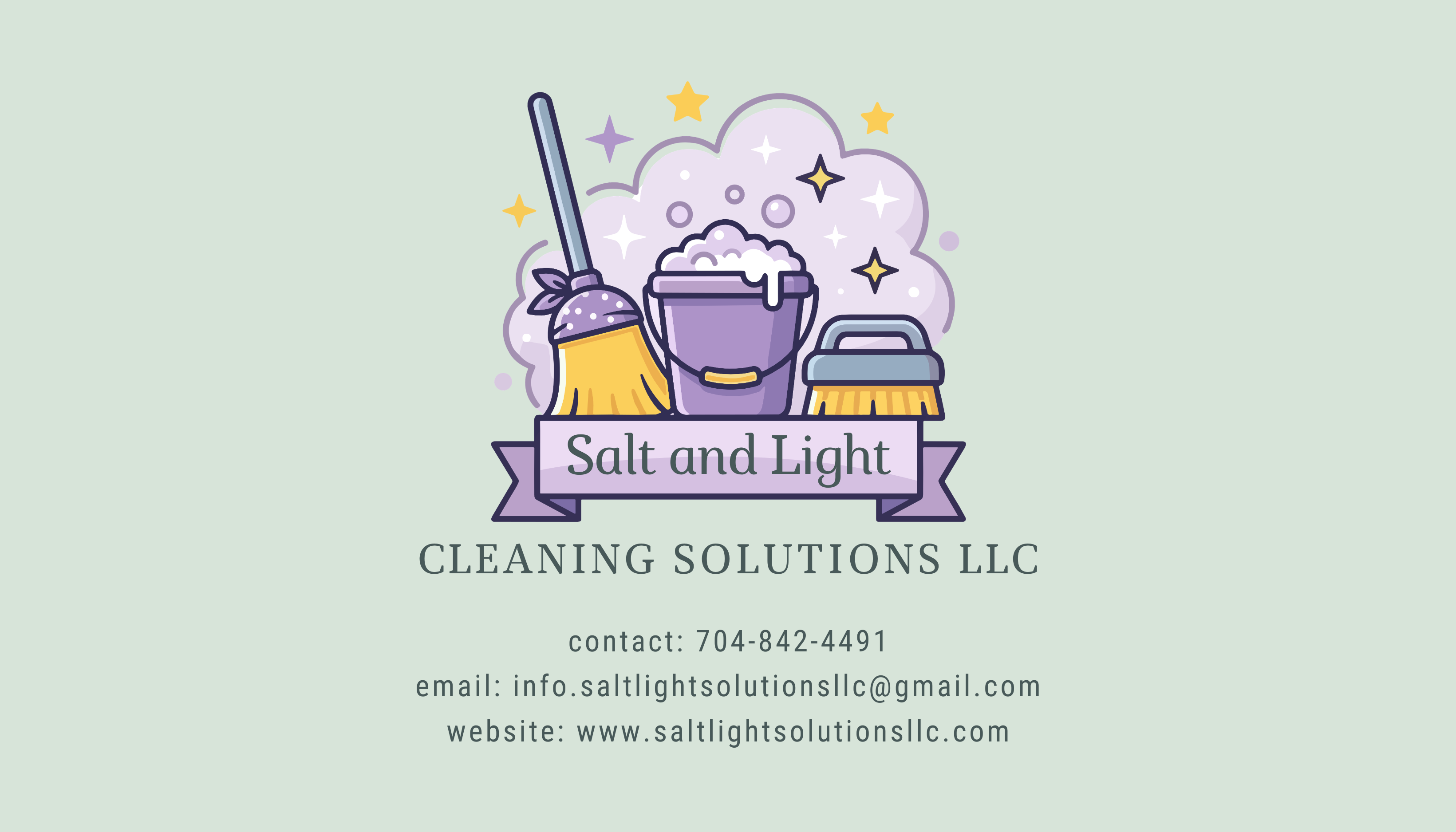 Salt and Light Cleaning Solutions Logo