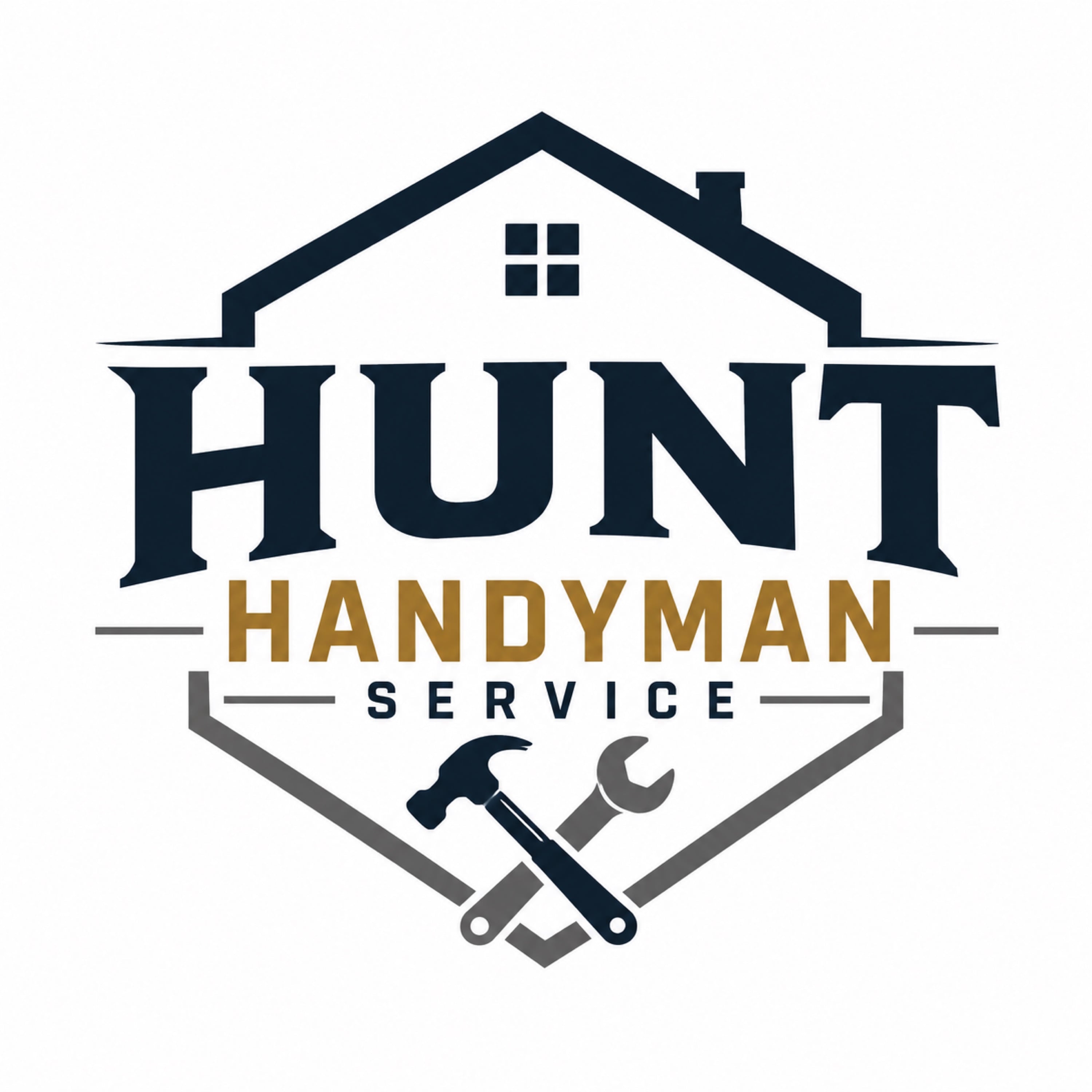 Hunt Handyman Service Logo