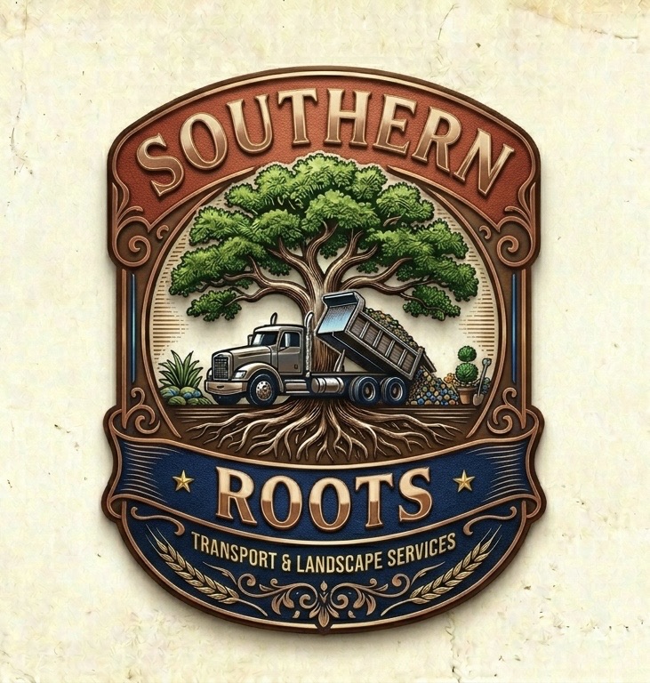 Southern Roots Transport & Landscape Services Logo