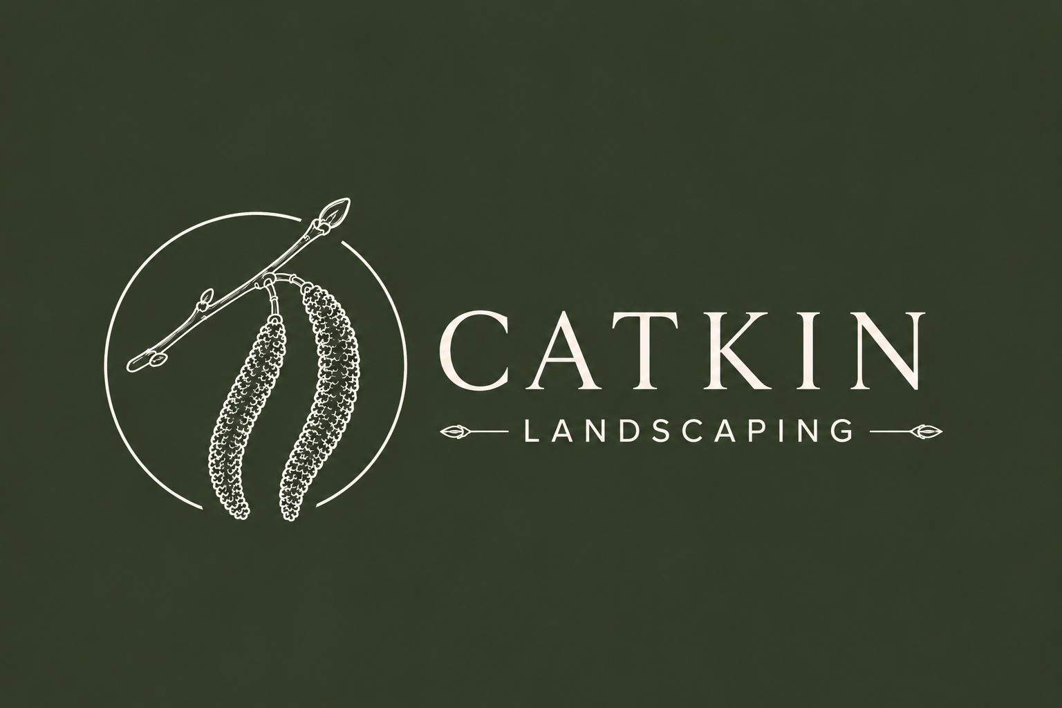 Catkin Landscaping Logo