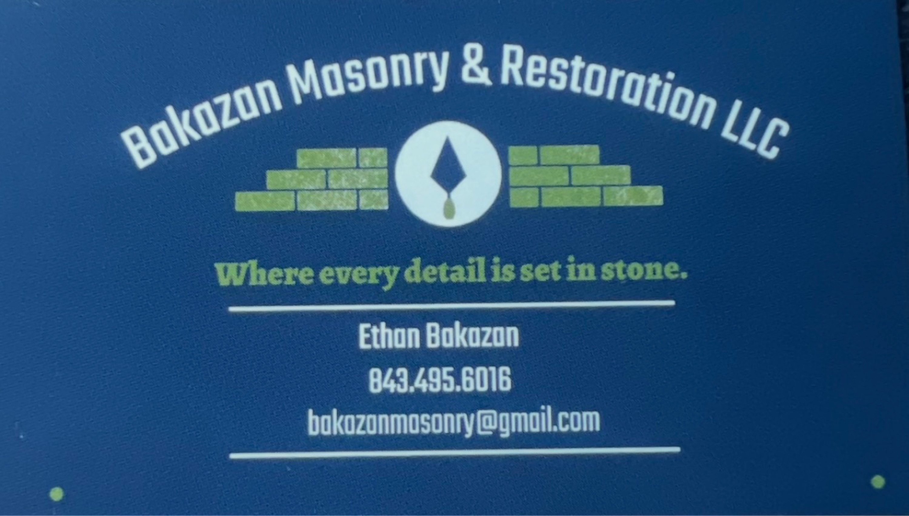 Bakazan Masonry & Restoration Logo
