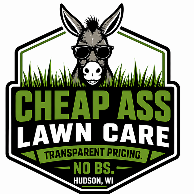 Cheap Ass Lawn Care Logo