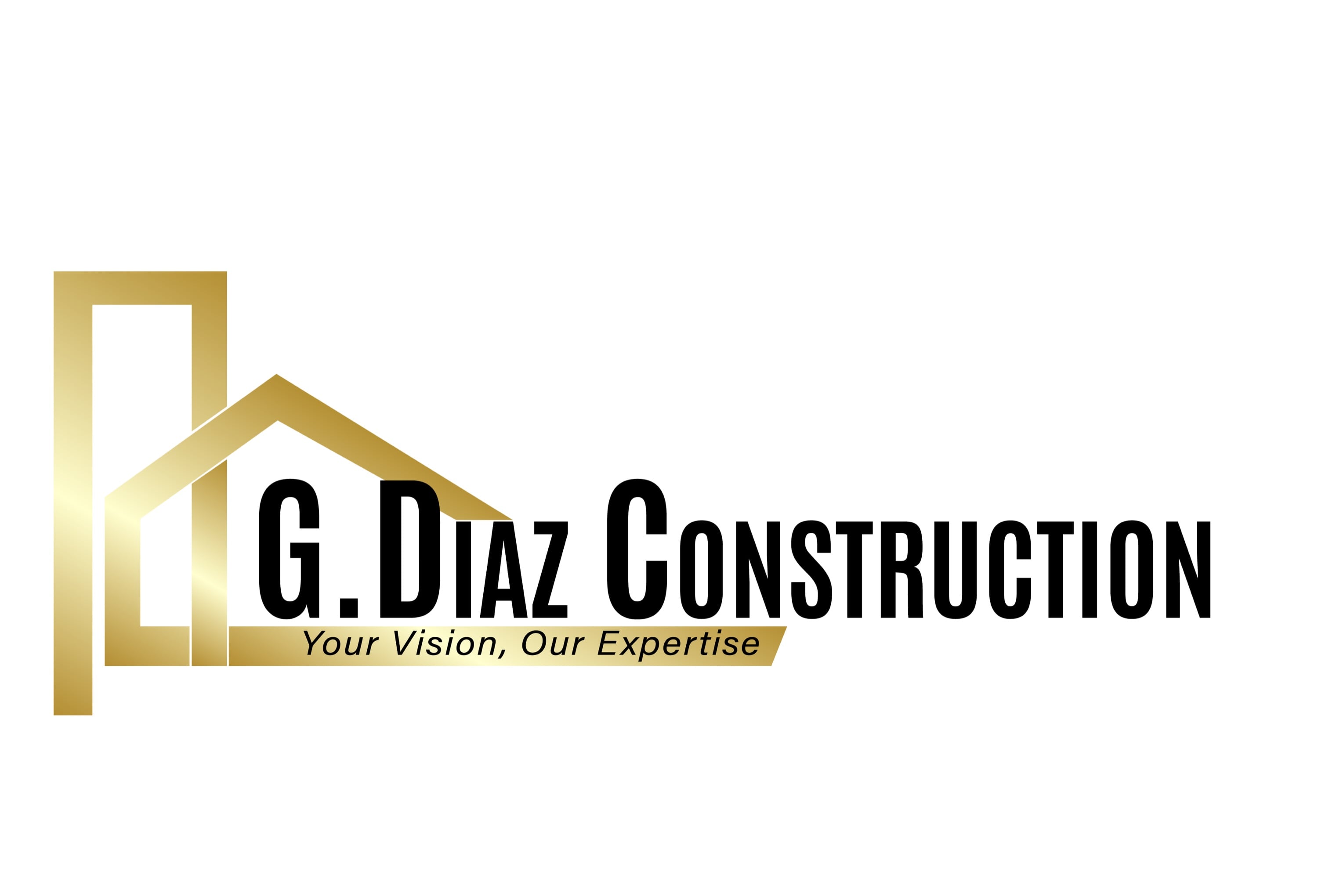 G Diaz construction Logo