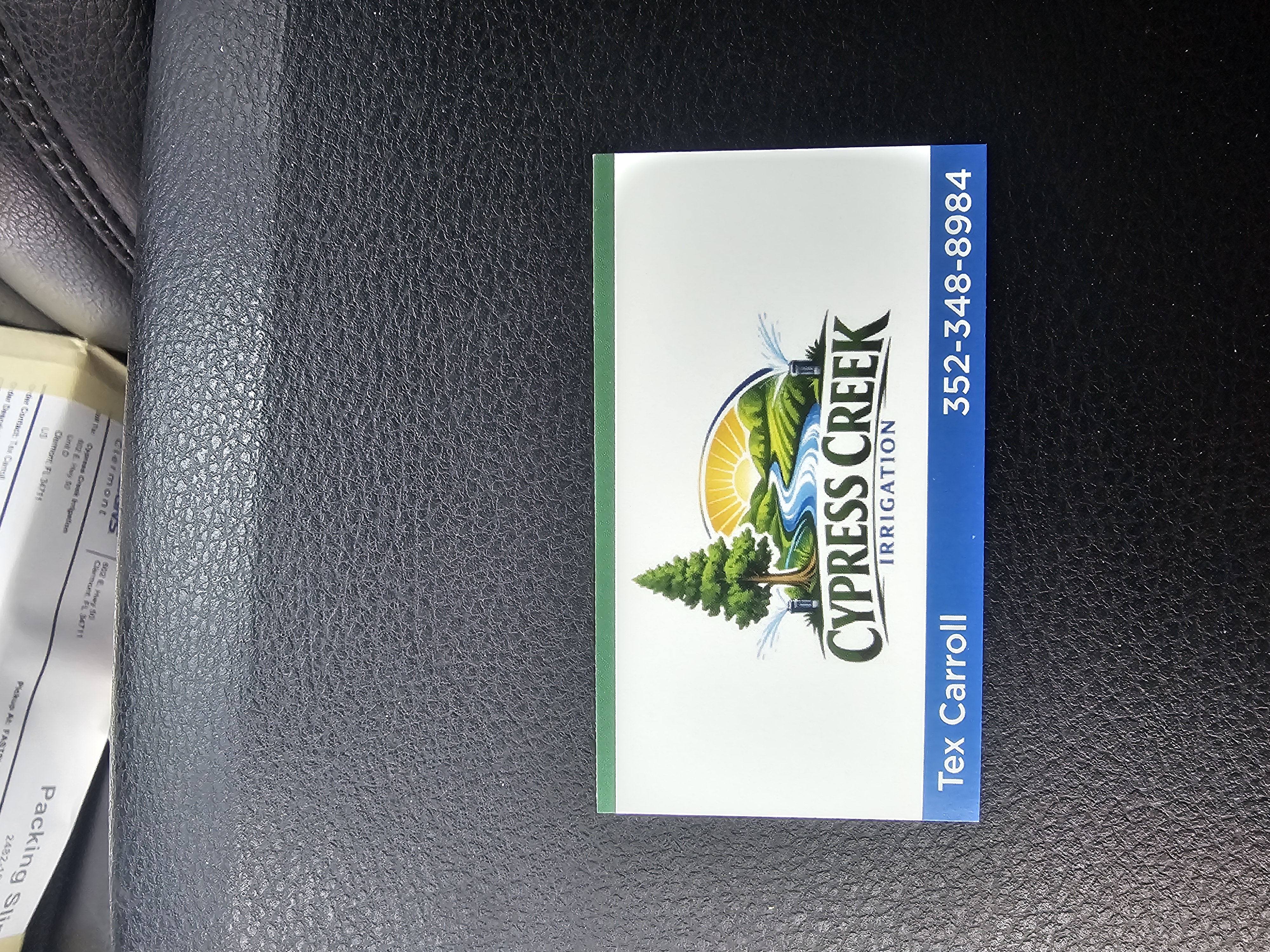 Cypress creek irrigation Logo