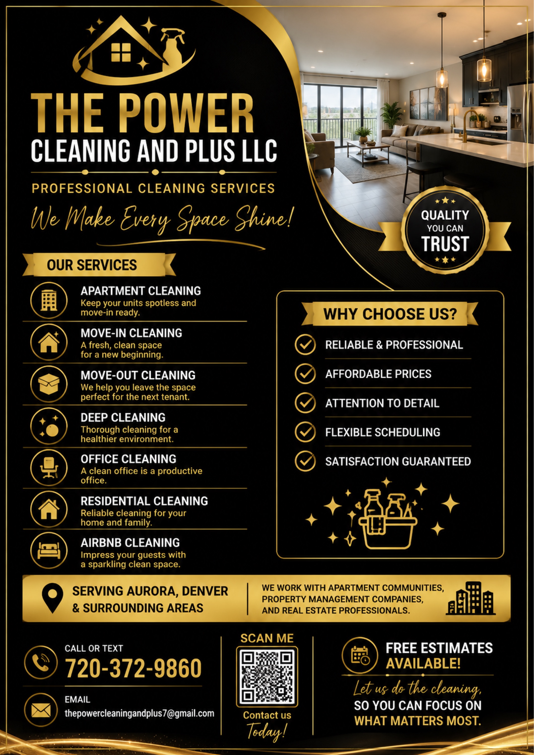 The power cleaning and plus llc Logo