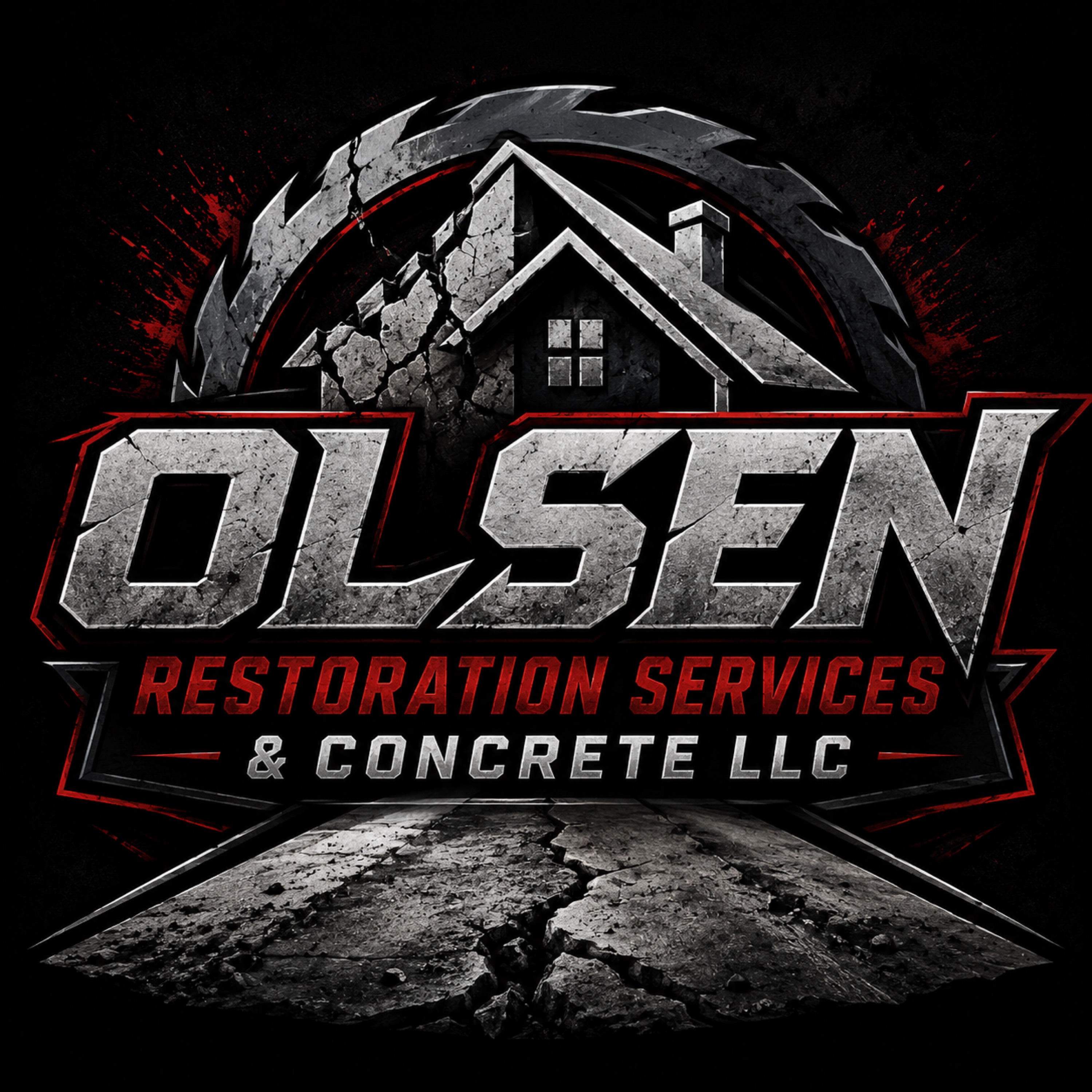 Olsen Restoration Services and Concrete LLC Logo