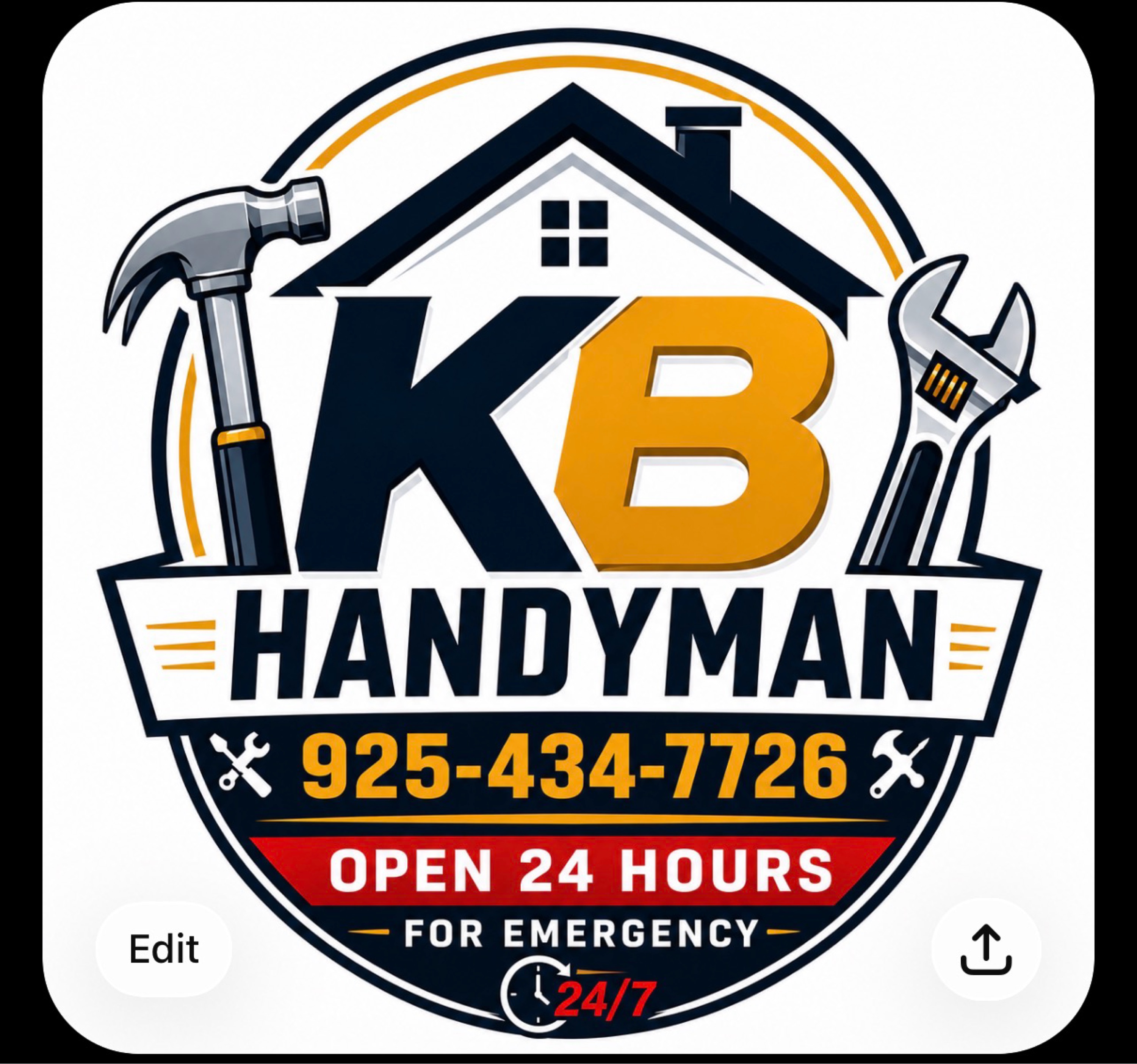 Kb handyman Logo