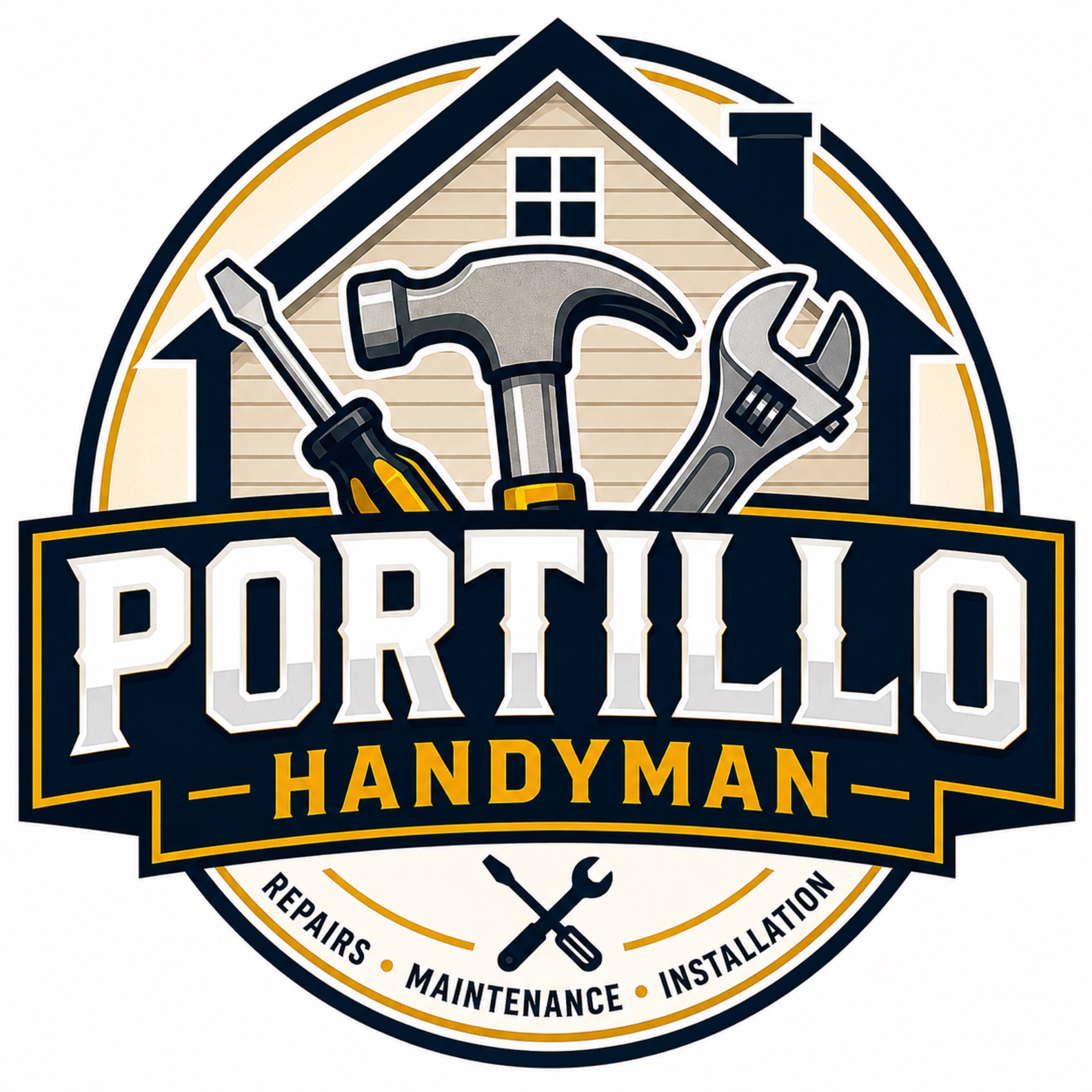 Portillo's Handyman Logo