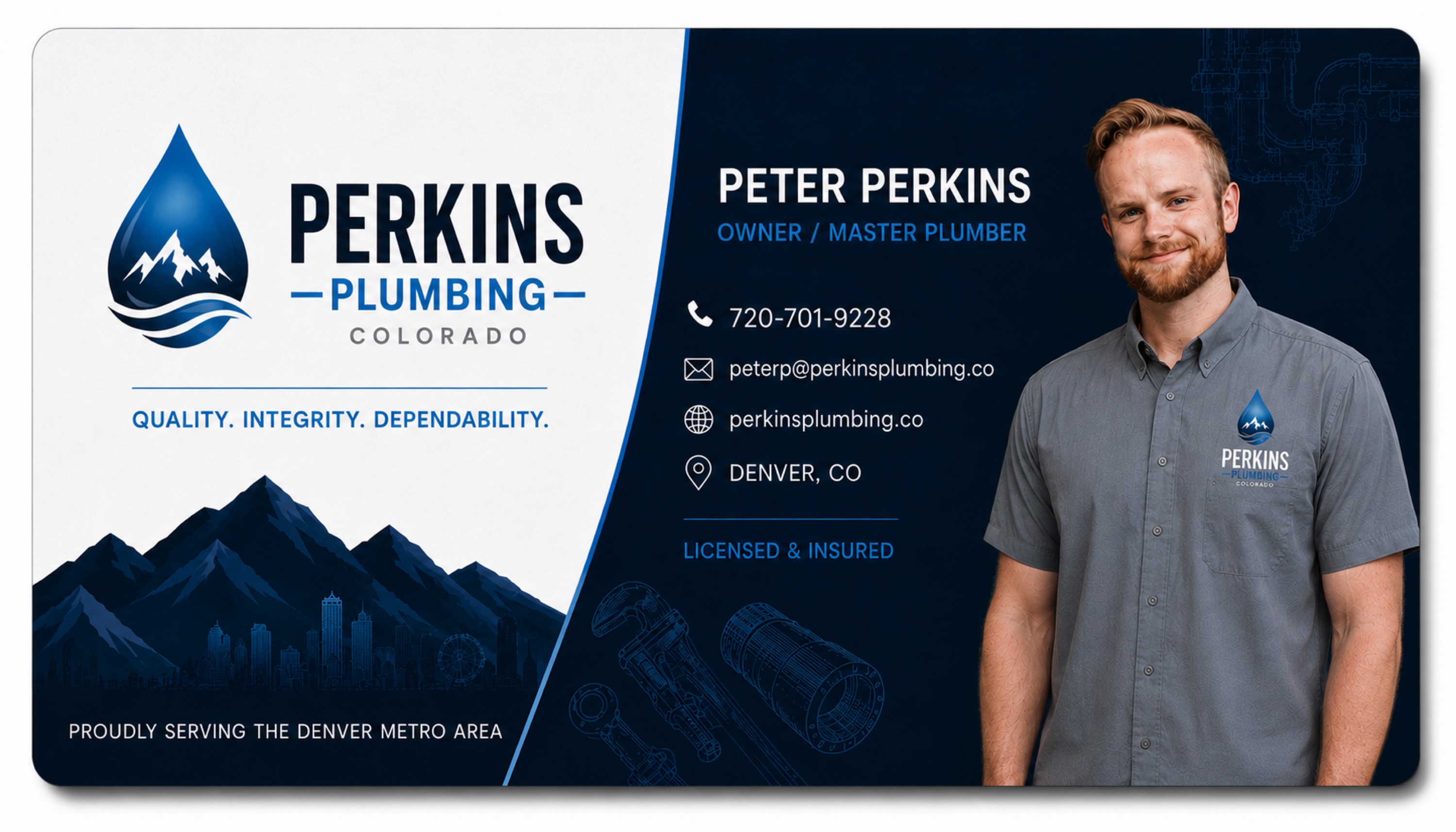 Perkins Plumbing LLC Logo