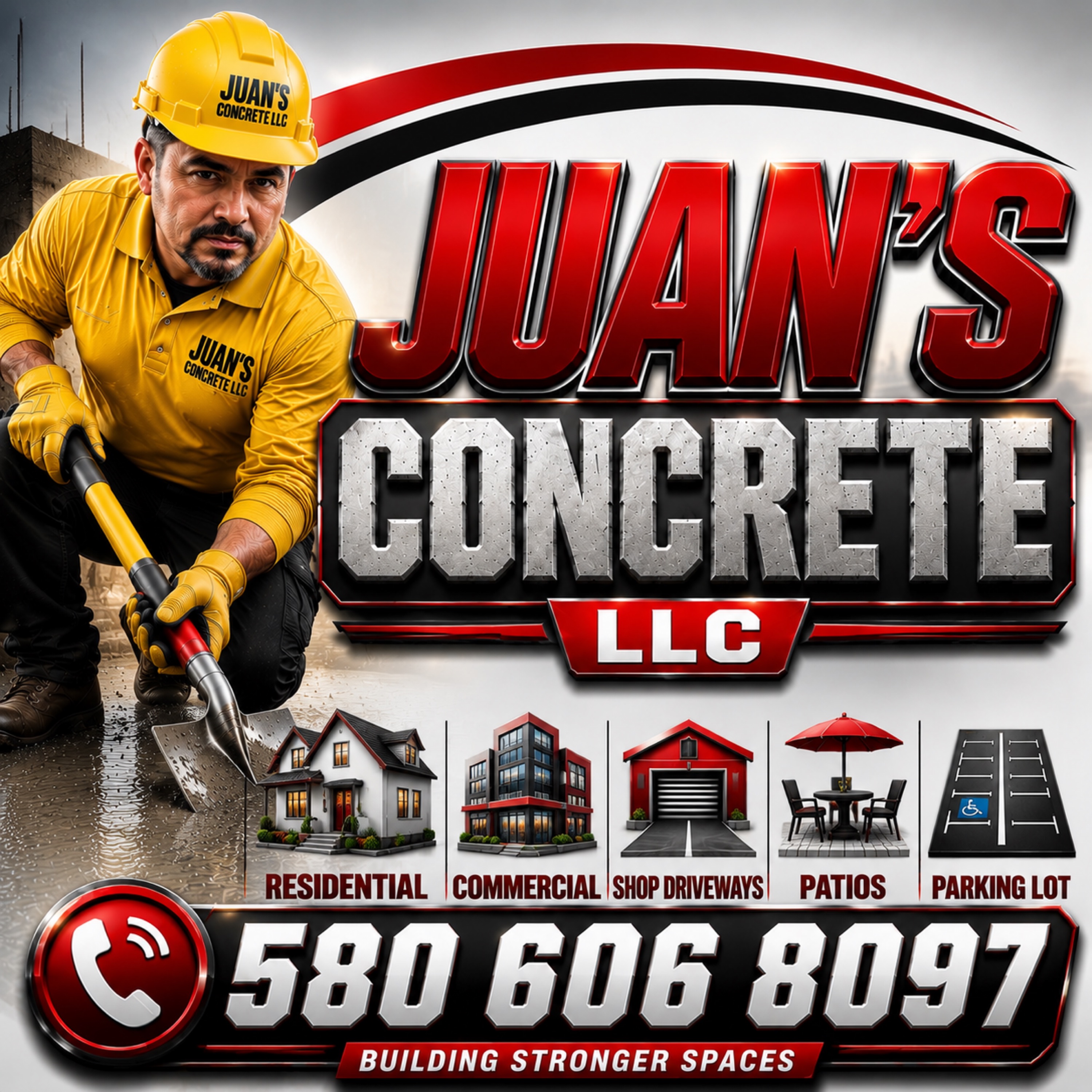Juan's Concrete Logo