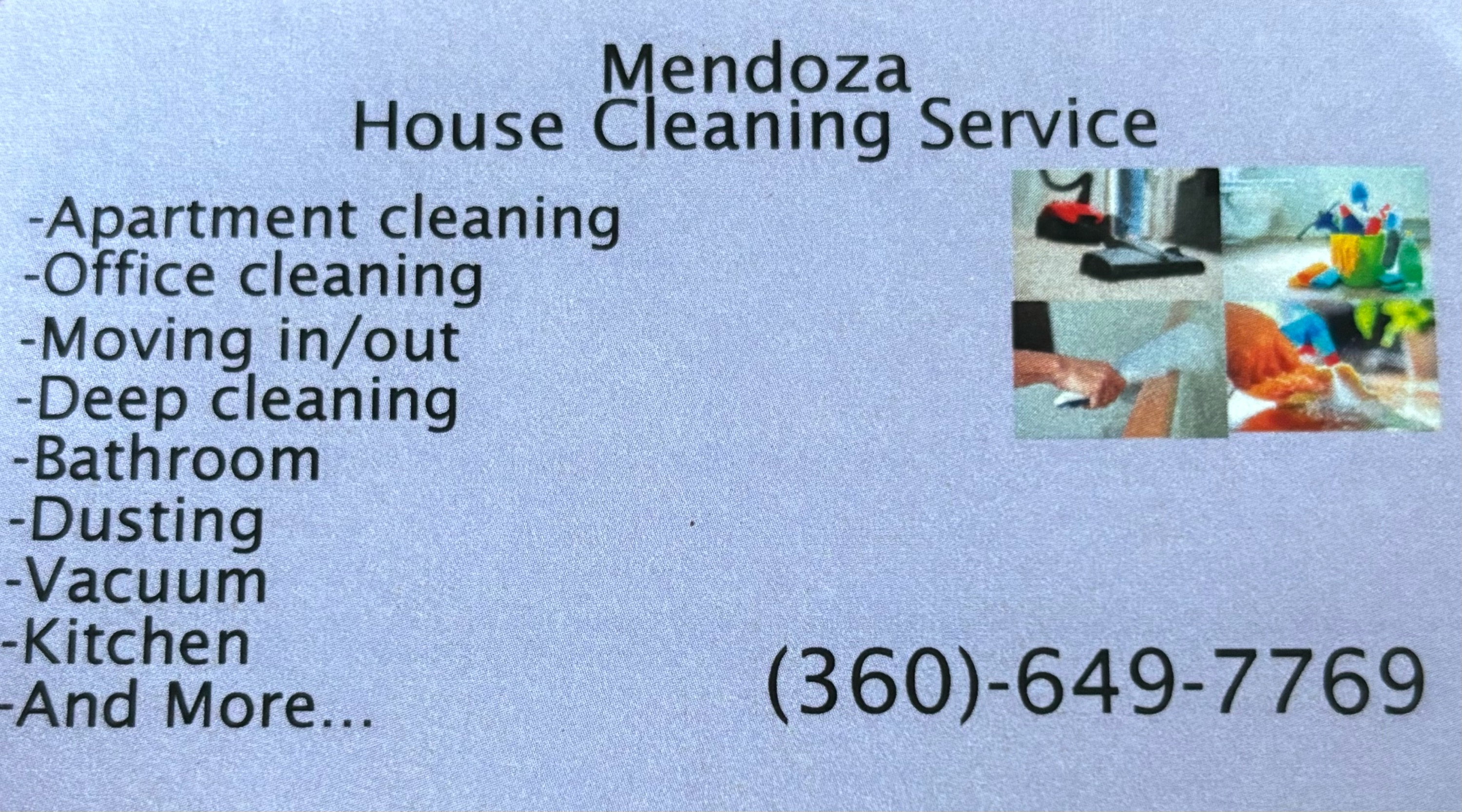 Mendoza House Cleaning Services Logo