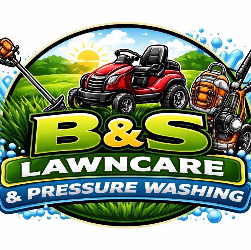 B&S Lawncare and Pressure Washing Logo