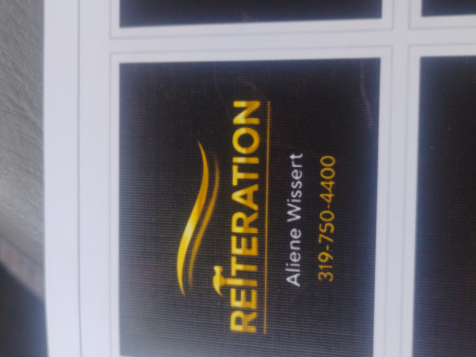 Reiteration LLC Logo