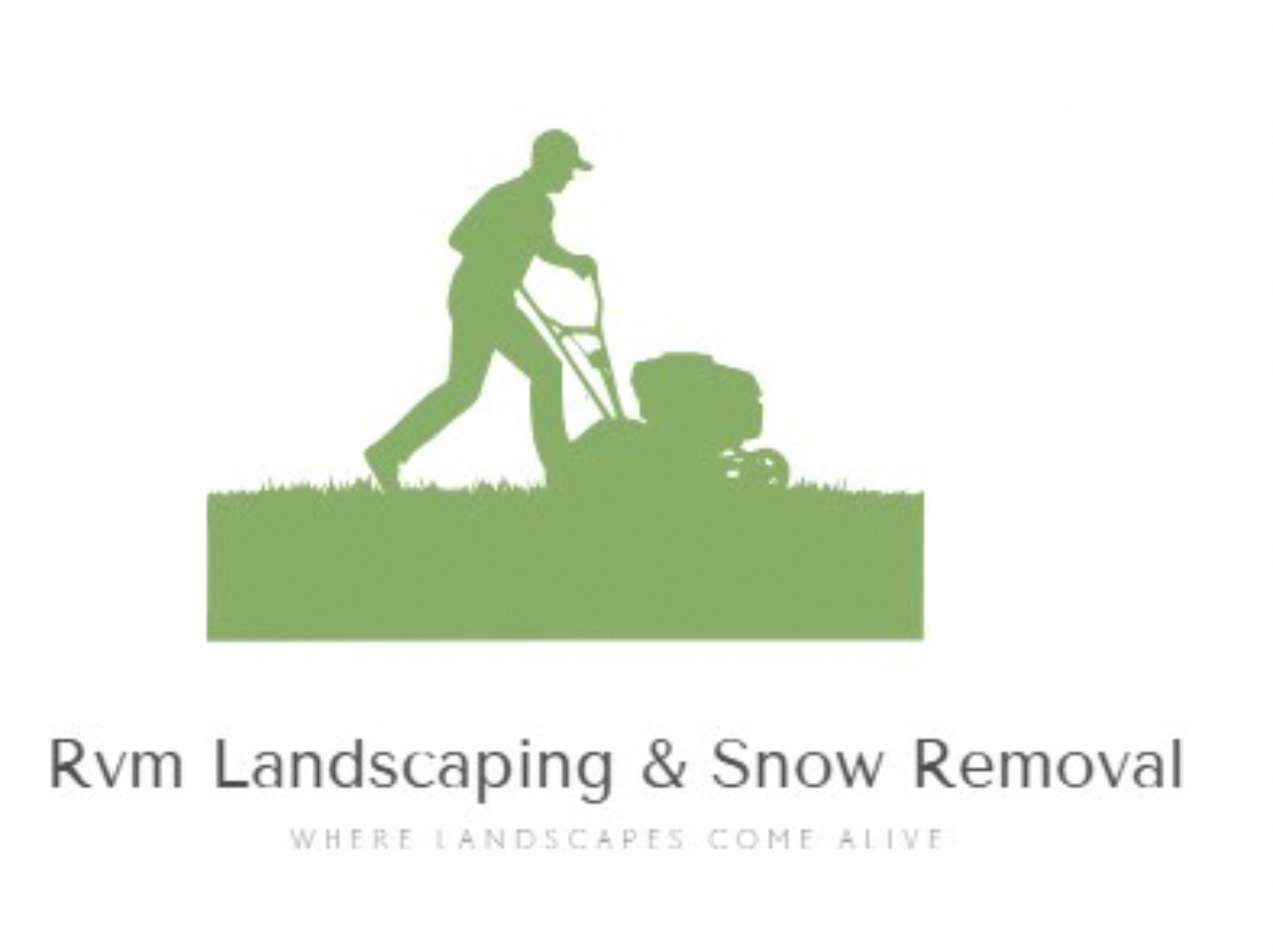 Rvm Landscaping & Snow Removal Logo