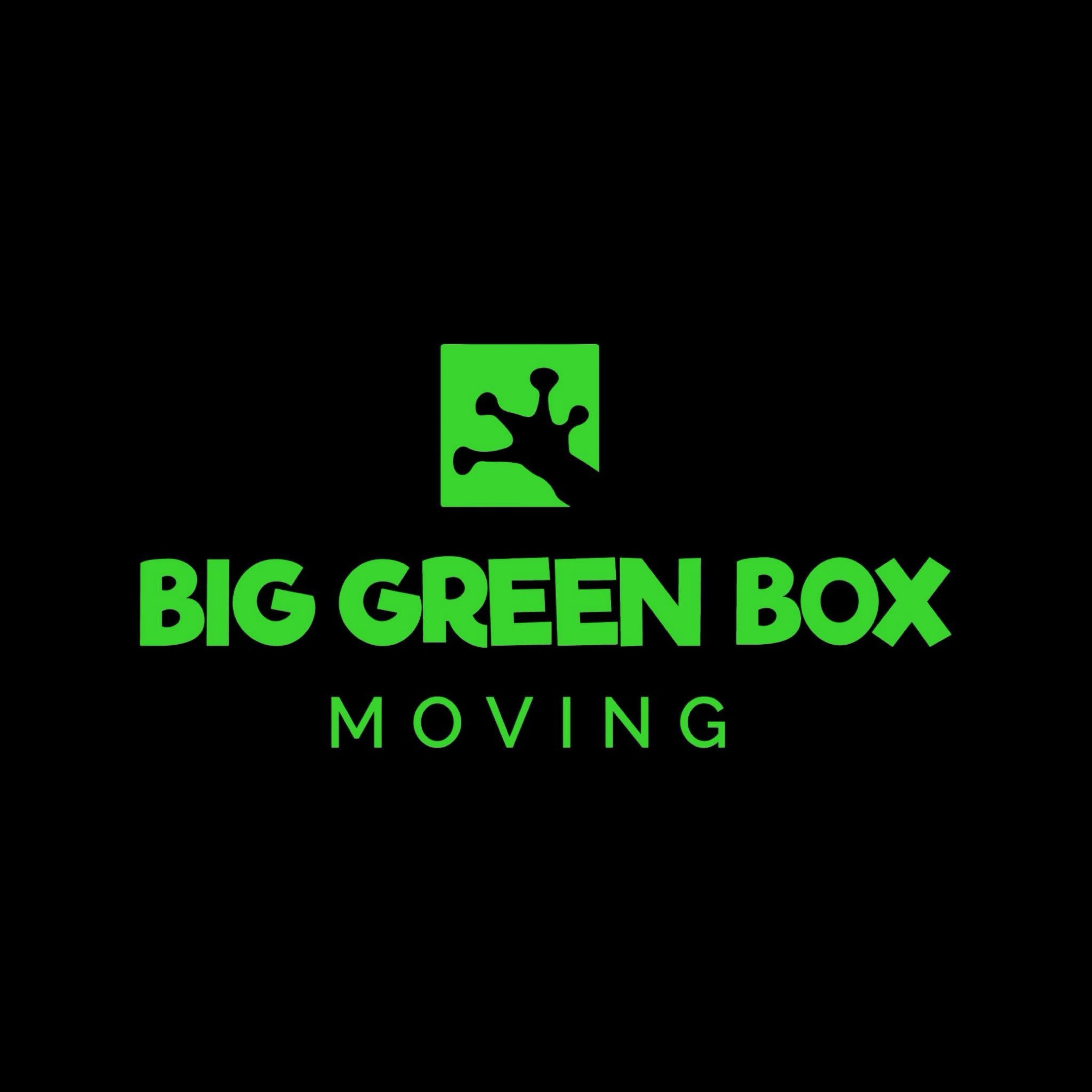 Big Green Box Moving Logo