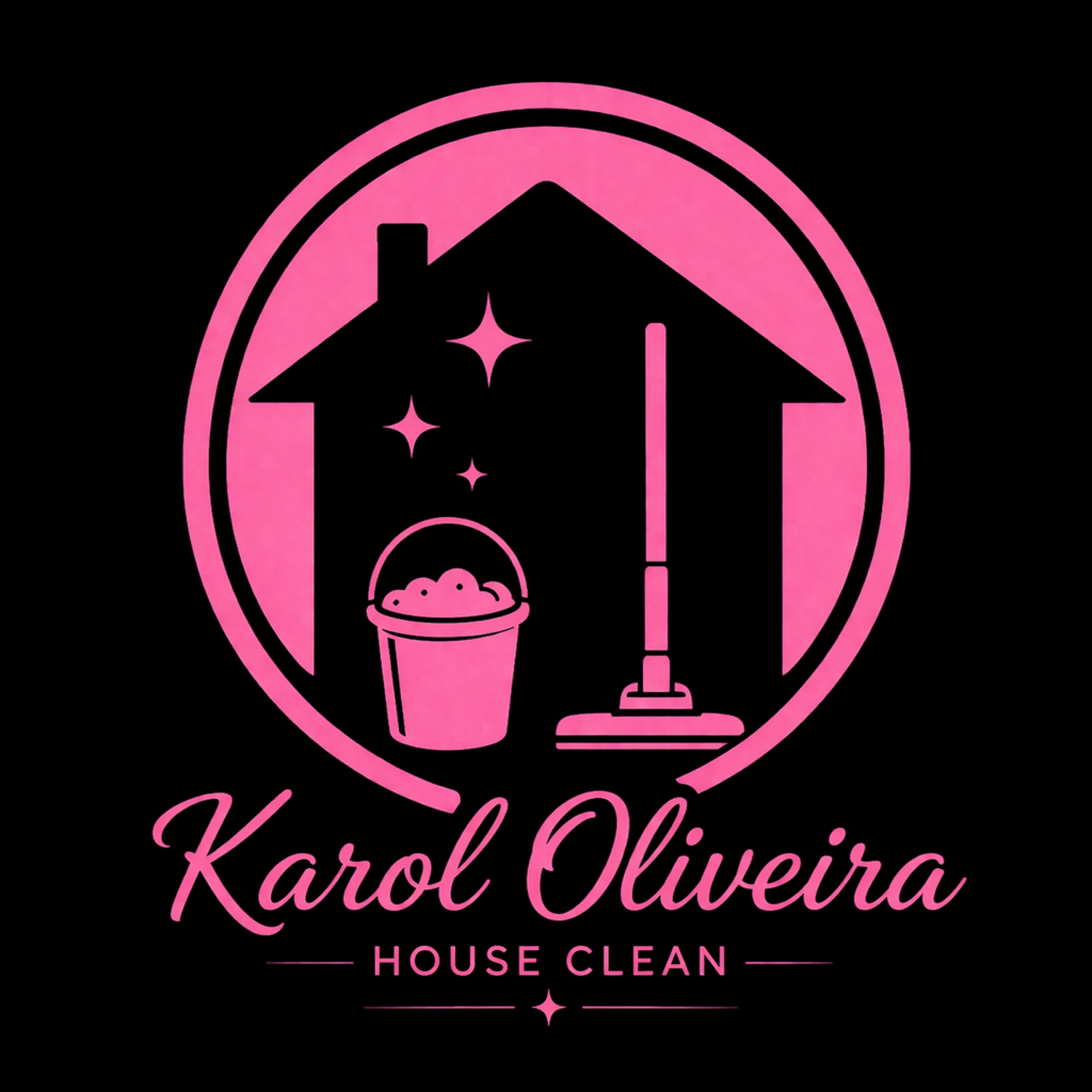 Karol Oliveira House Cleaning Logo