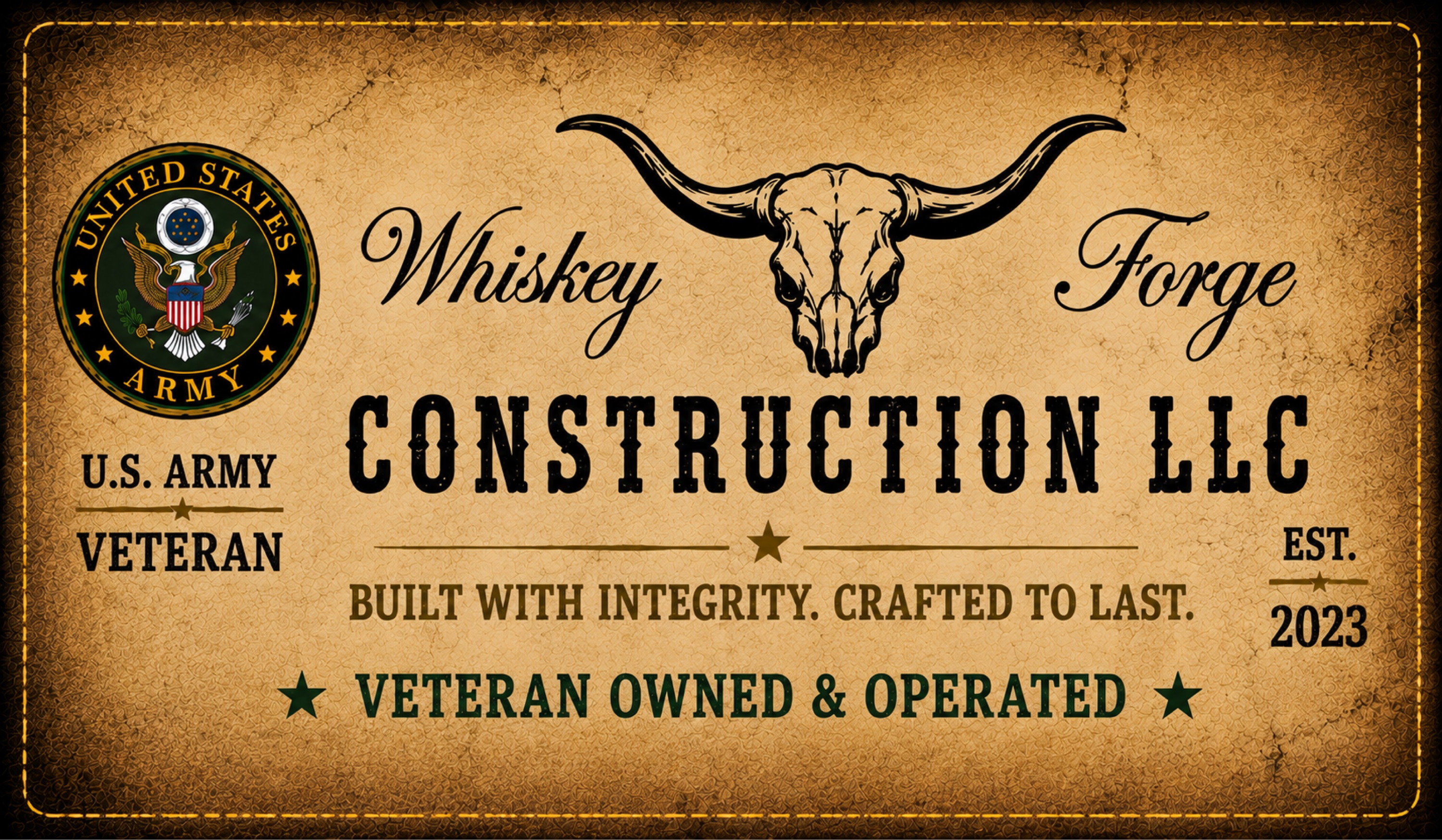 Whiskey Forge Construction LLC Logo