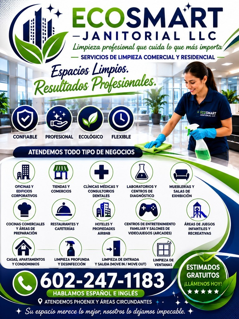 EcoSmart Janitorial LLC Logo