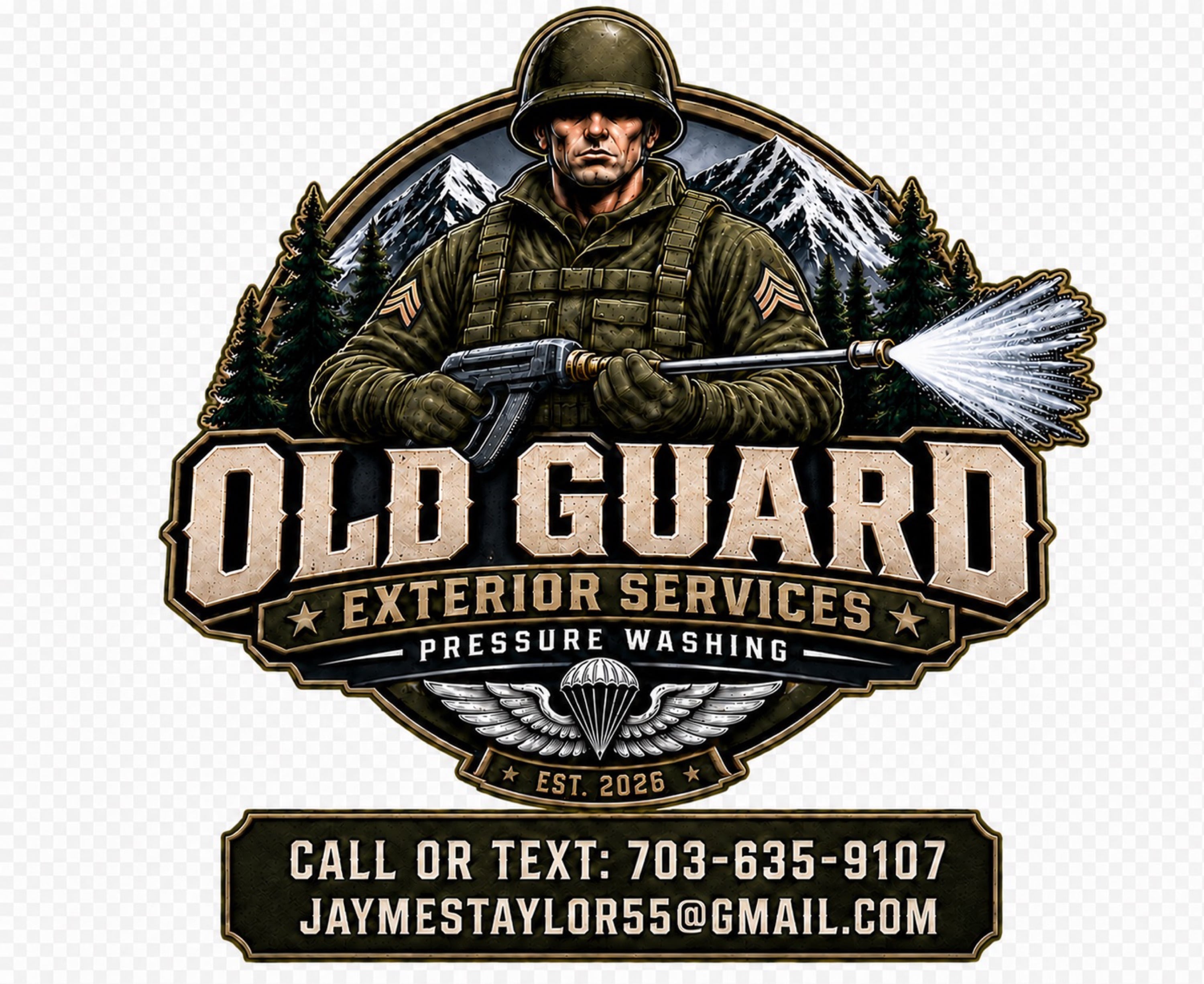 Old Guard Exterior Services Logo