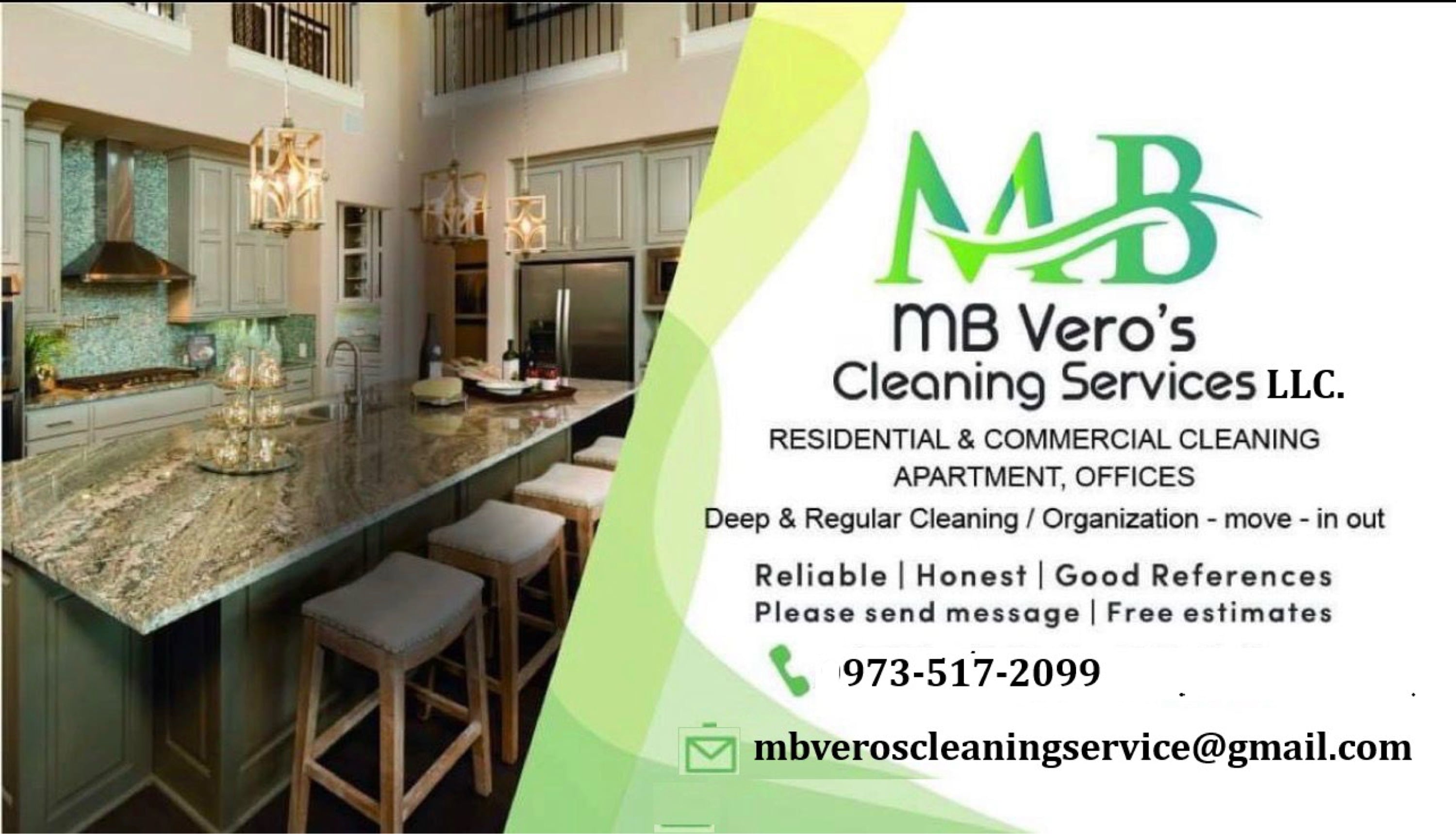MB Veros Cleaning Service Logo