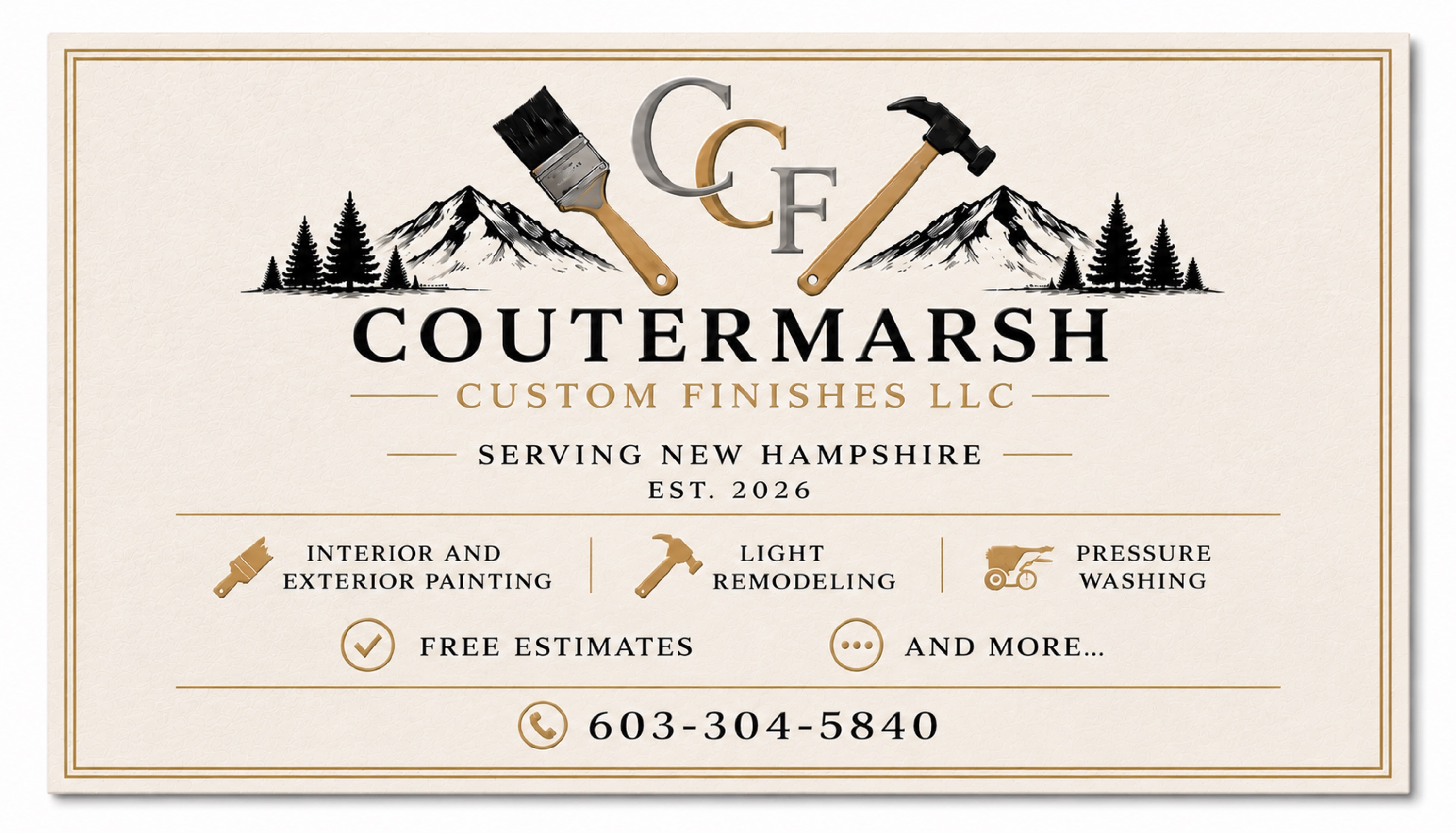 Coutermarsh Custom Finishes LLC Logo