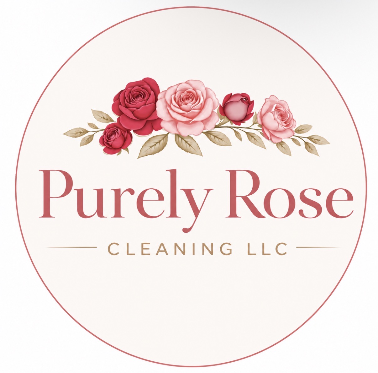 Purely Rose Cleaning LLC Logo