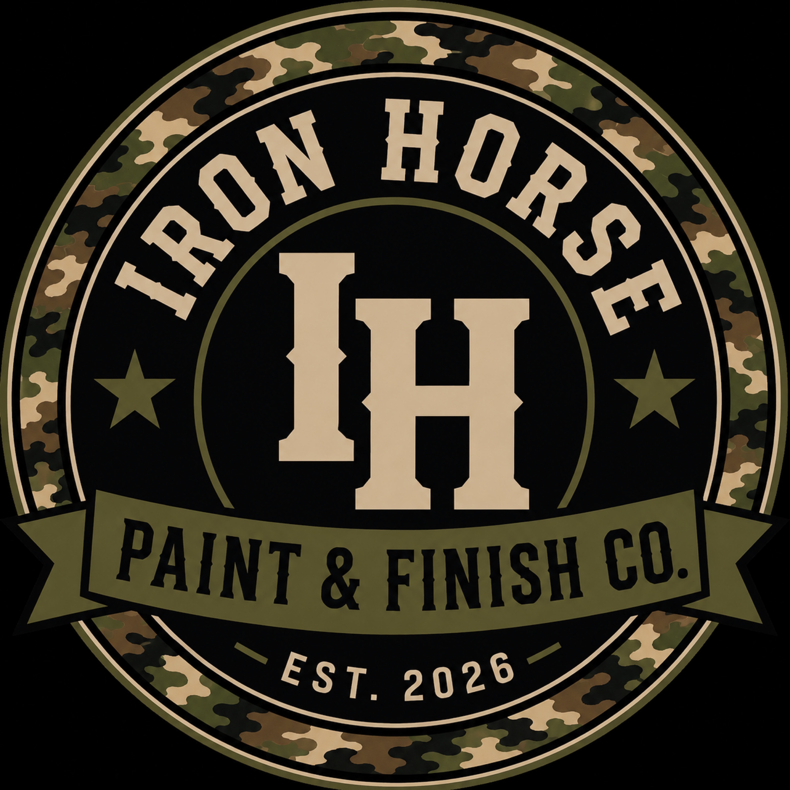 Iron Horse Paint & Finish Co. Logo