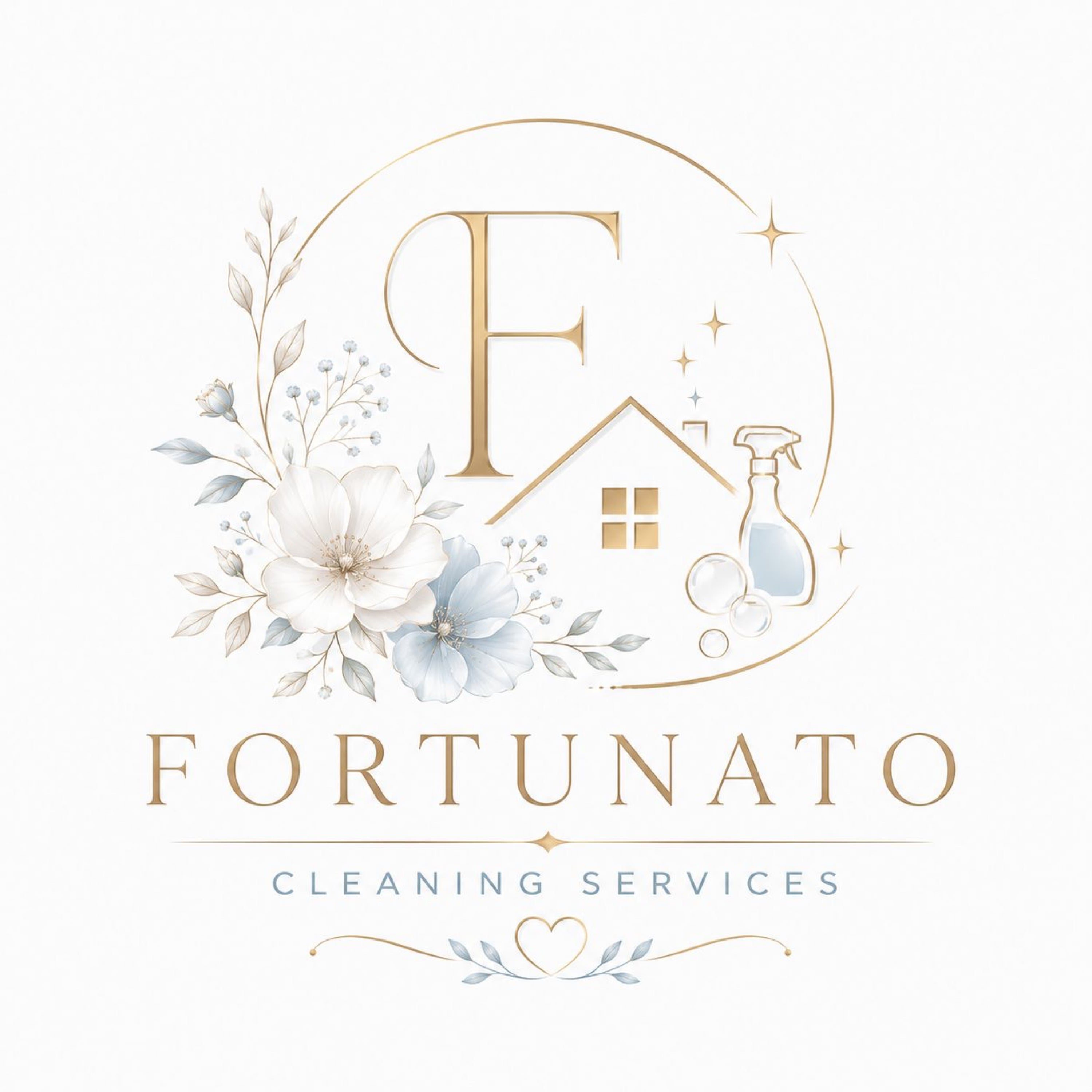 Fortunato cleaning services Logo