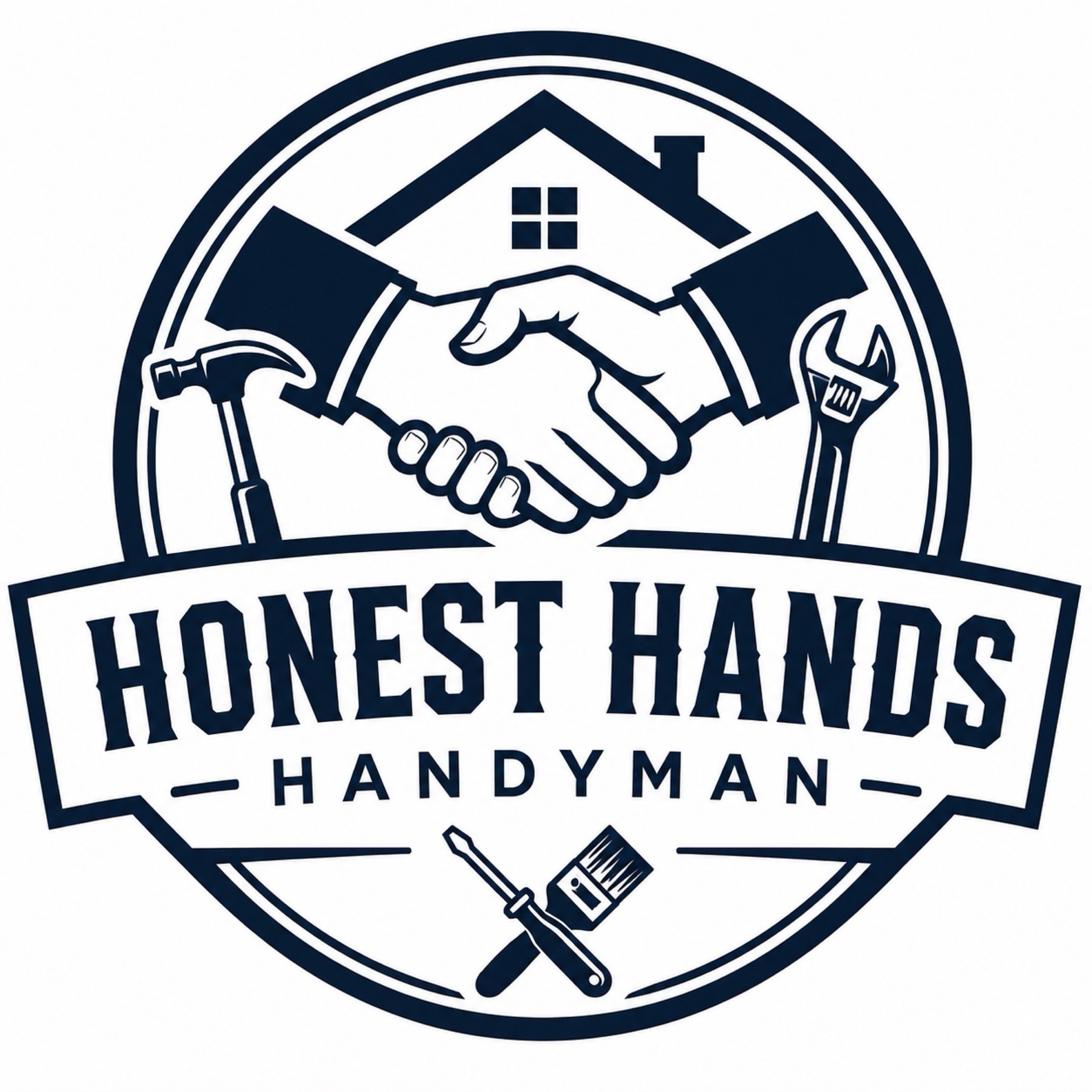 Honest Hands Handyman Logo