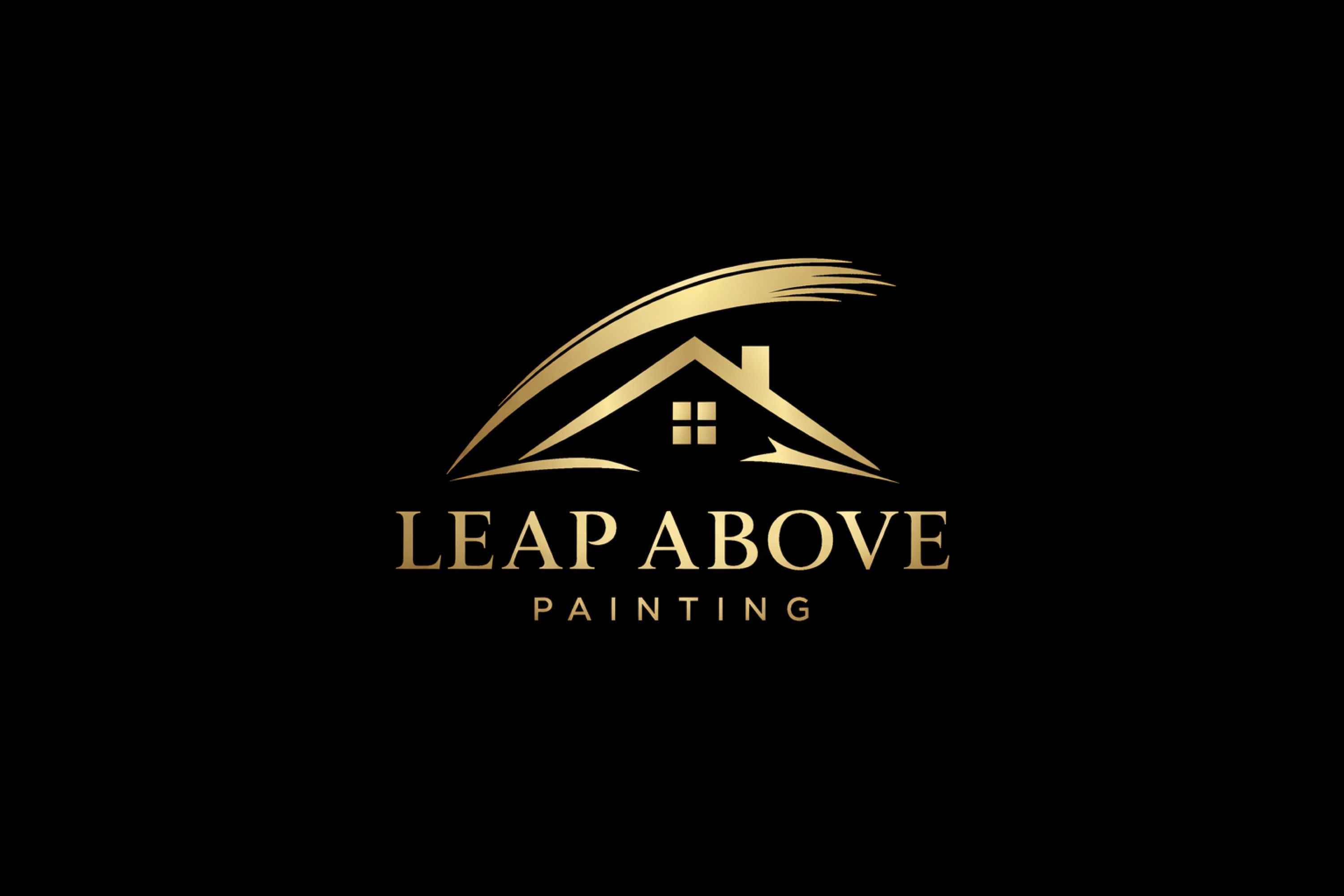 Leap Above Painting Logo
