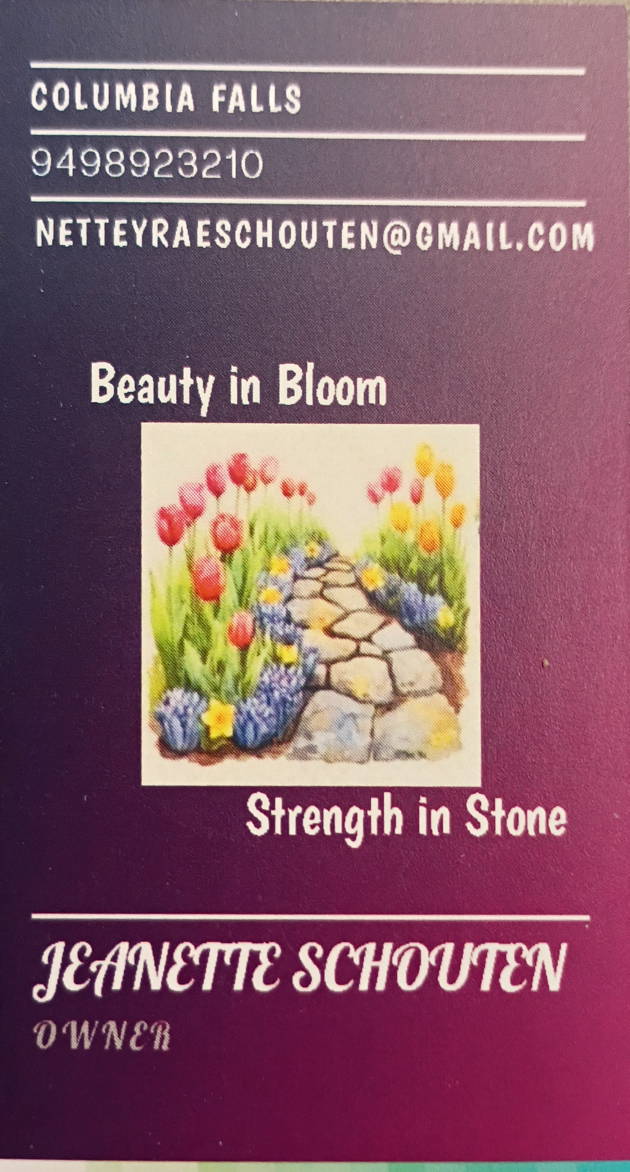 Petals & Stone Logo