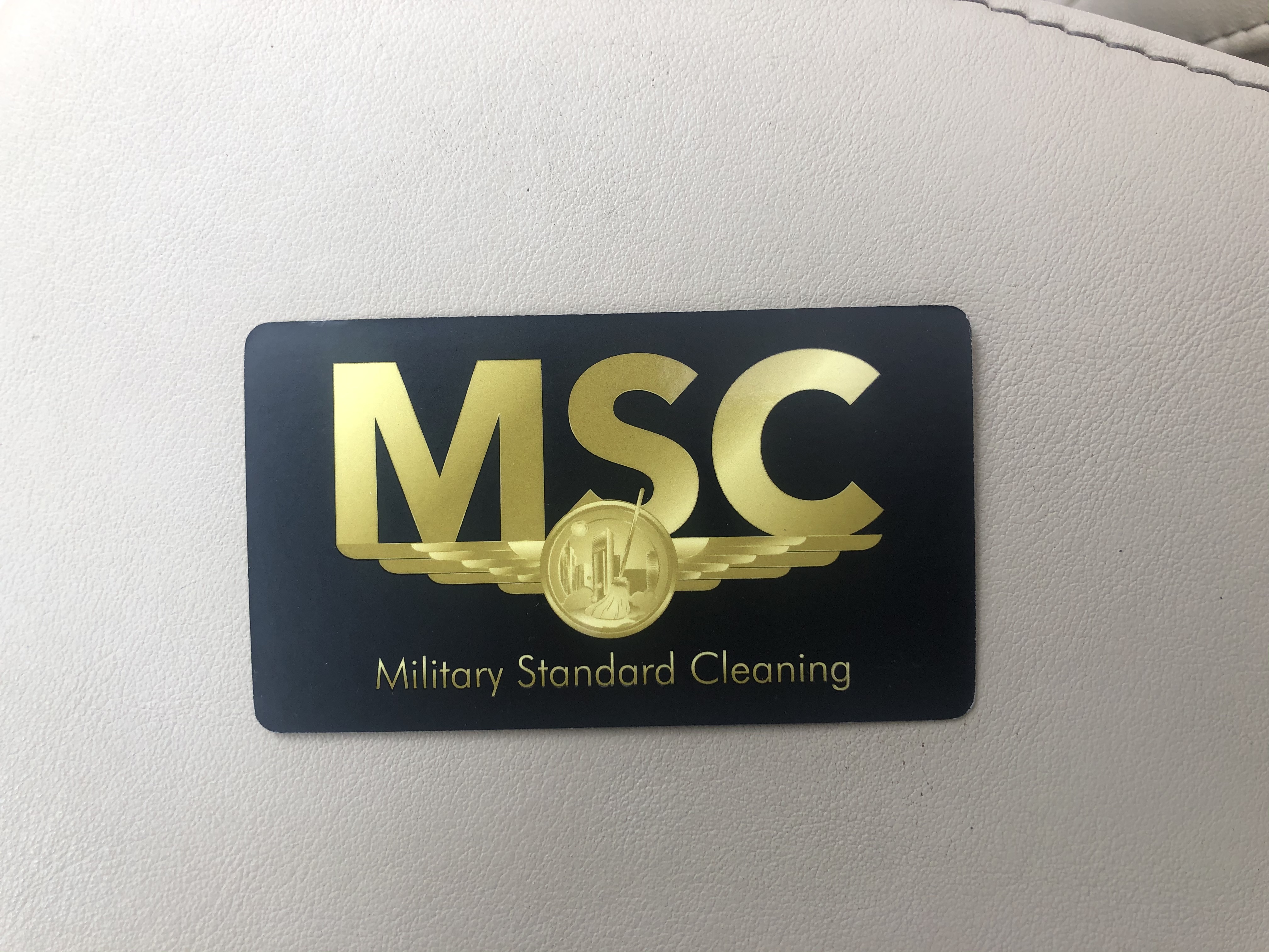 Military Standard Cleaning Logo