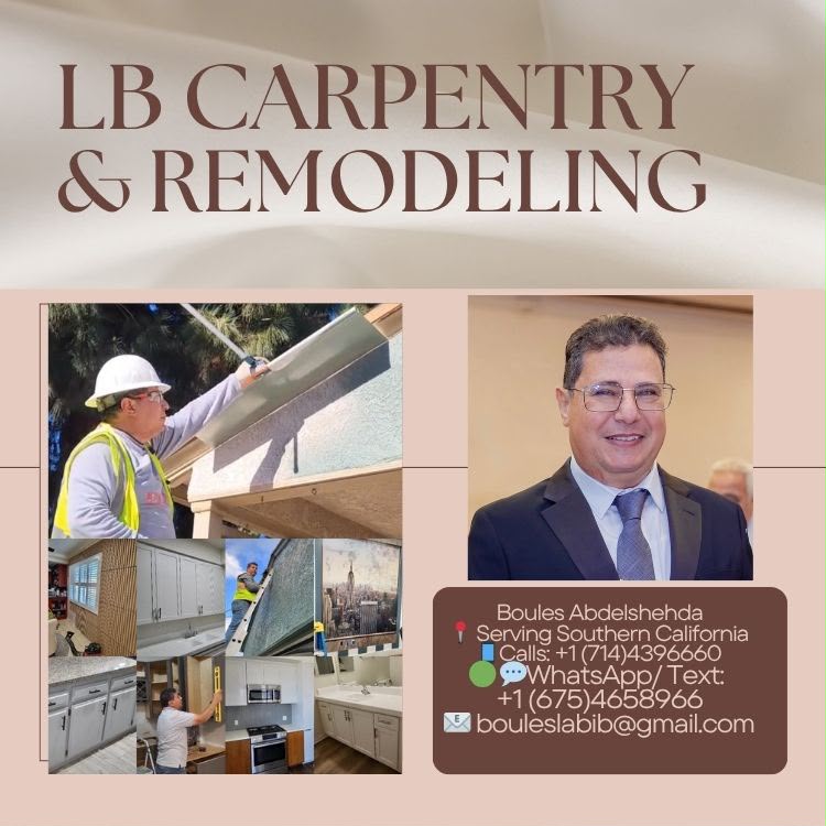 LB Carpentry & Remodeling Logo