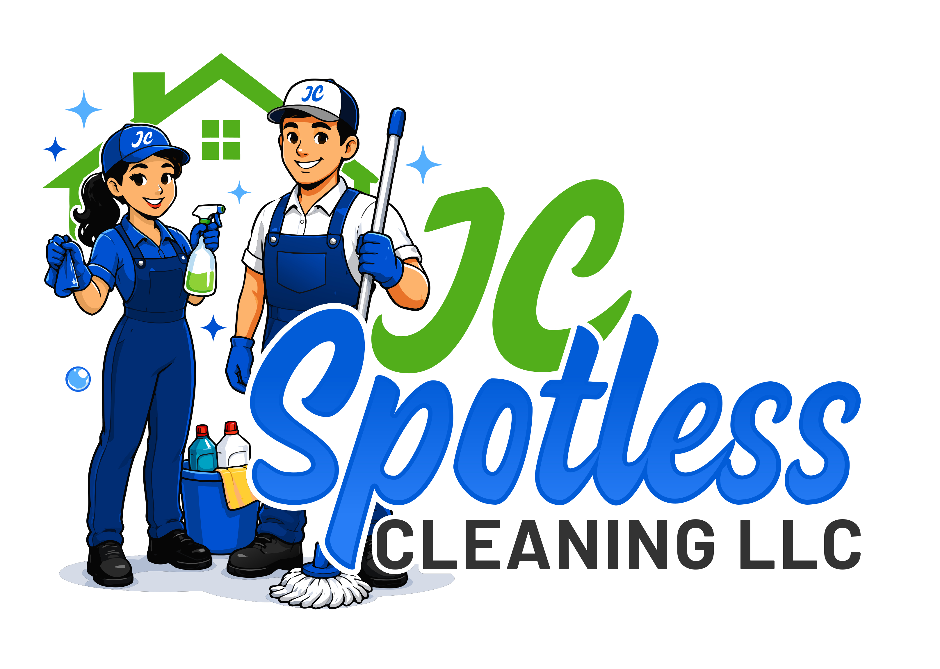 JC SPOTLESS CLEANING ,LLC Logo