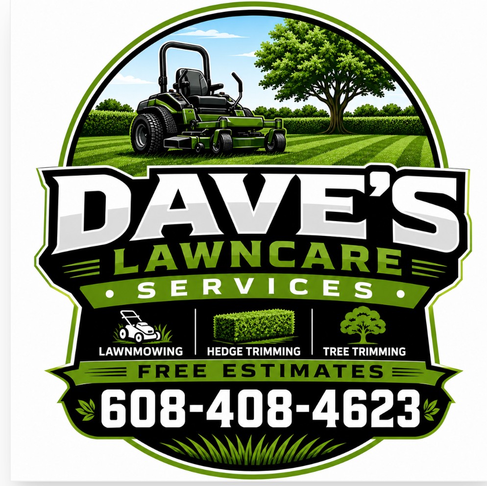 Dave's Lawncare Services Logo