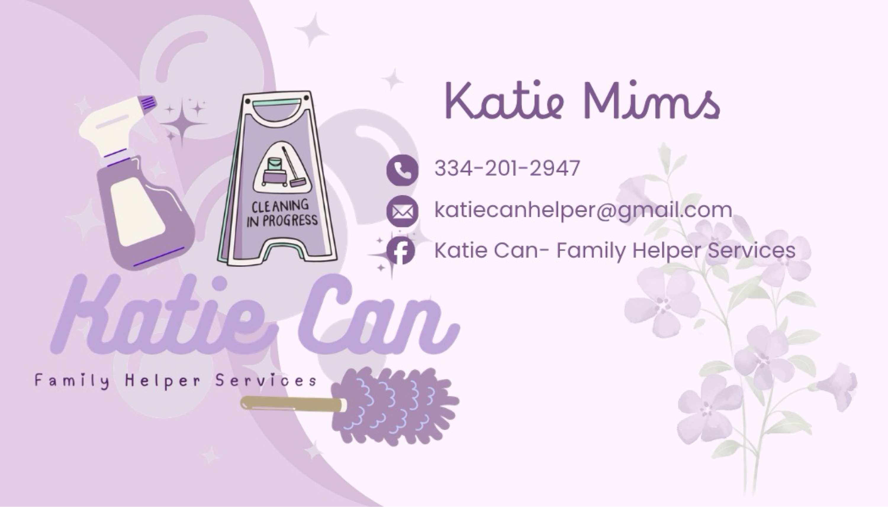 Katie Can- Family Helper Services Logo