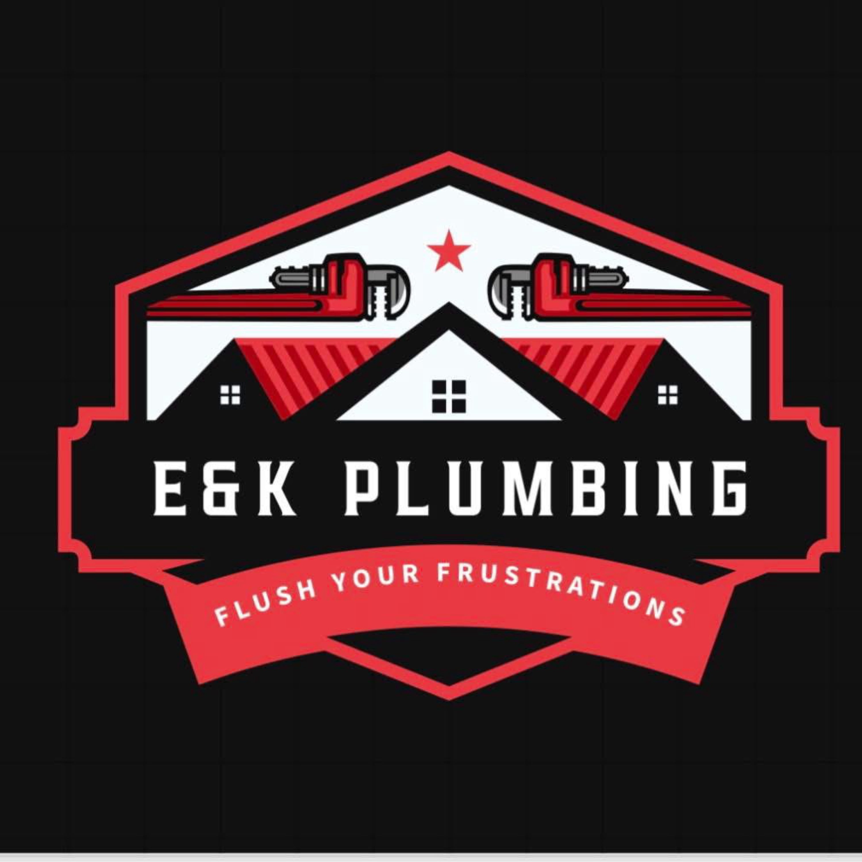 E&K Plumbing Logo