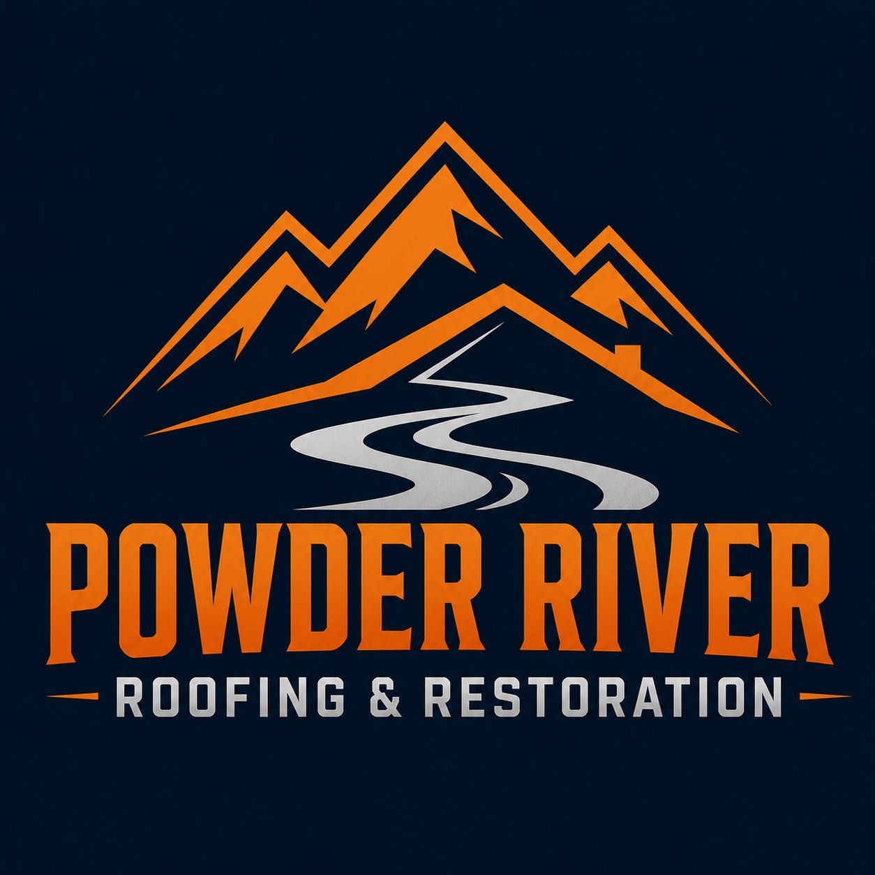 Powder River Roofing & Restoration Logo