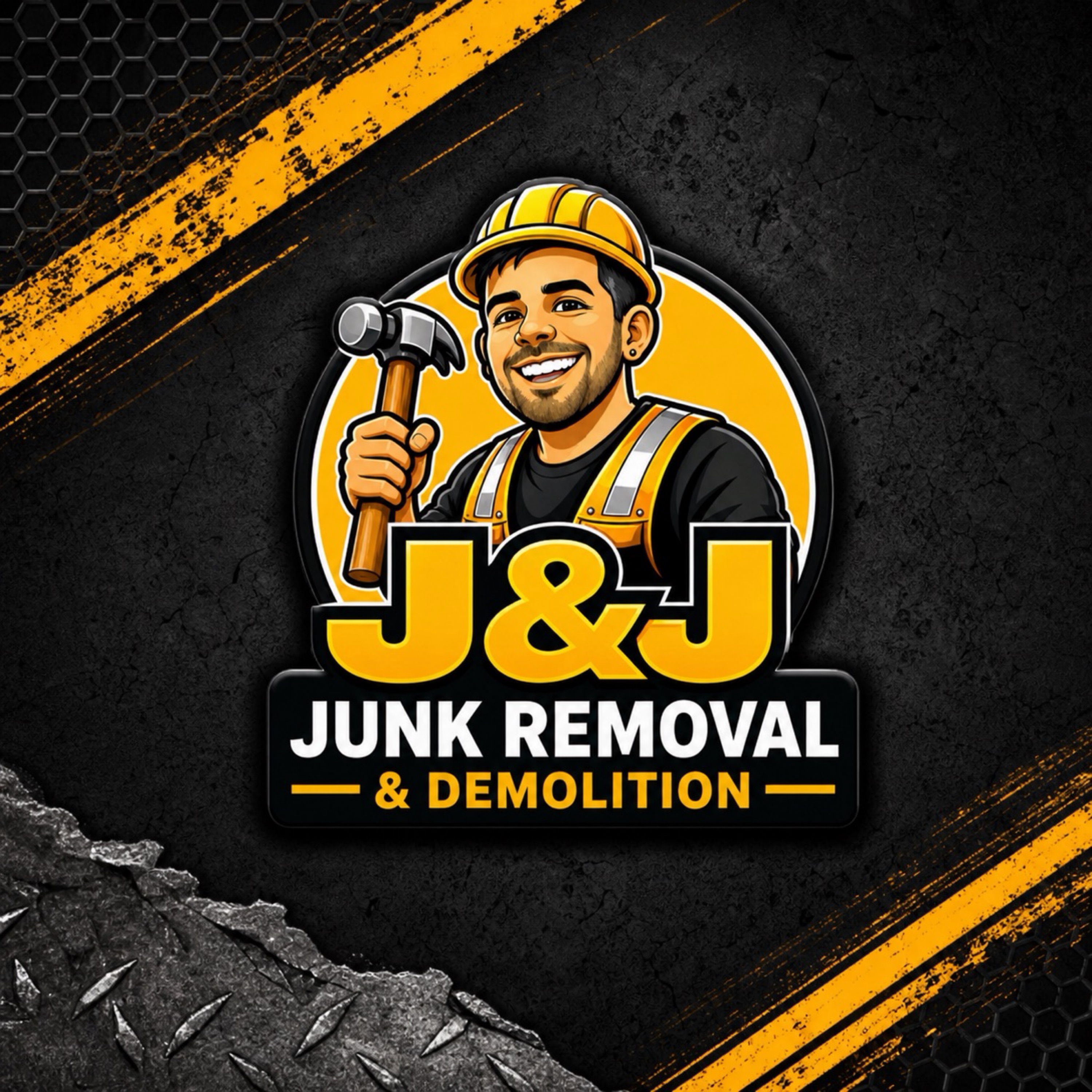 J&J Junk Removal & Demolition Logo