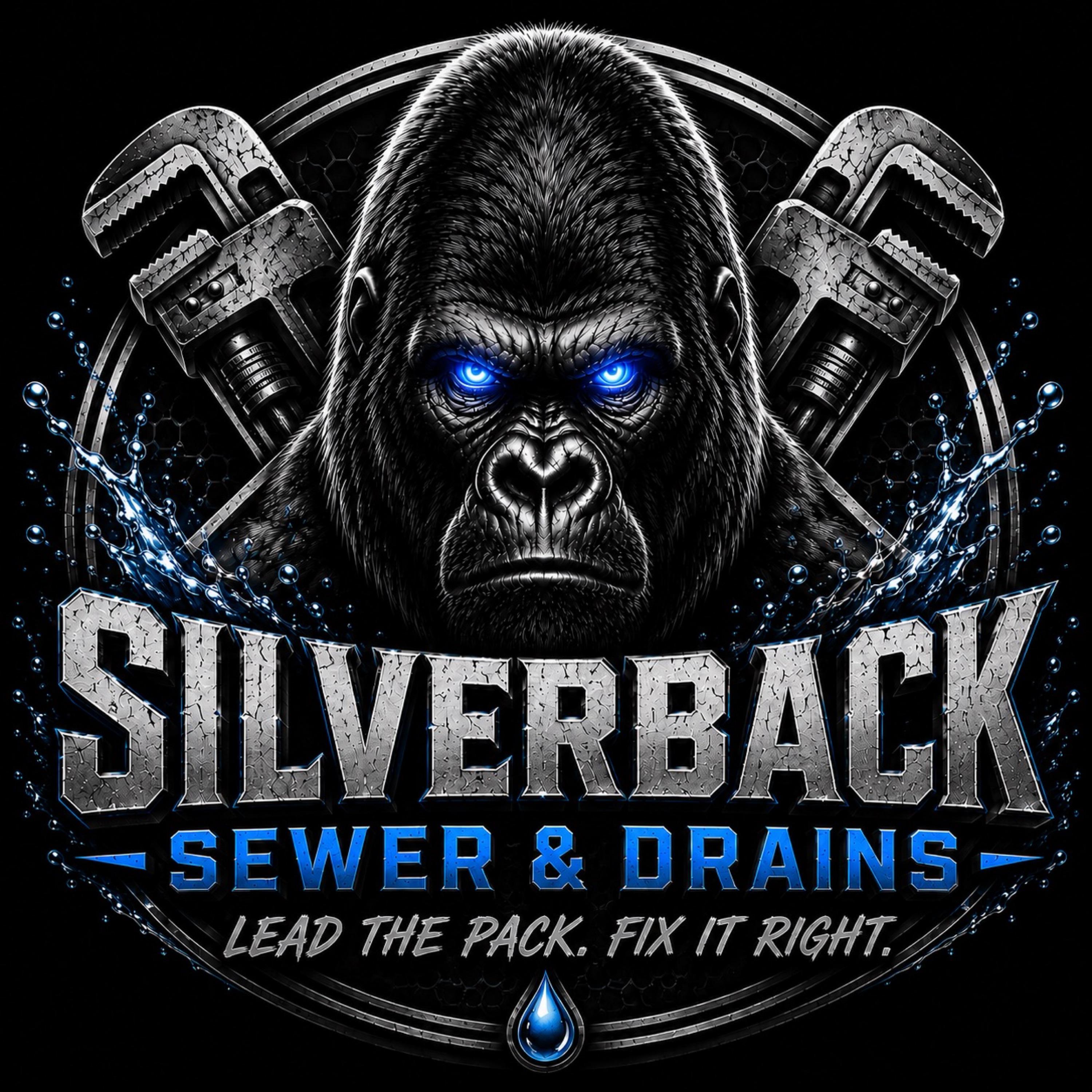 Silverback Sewer & Drains Logo