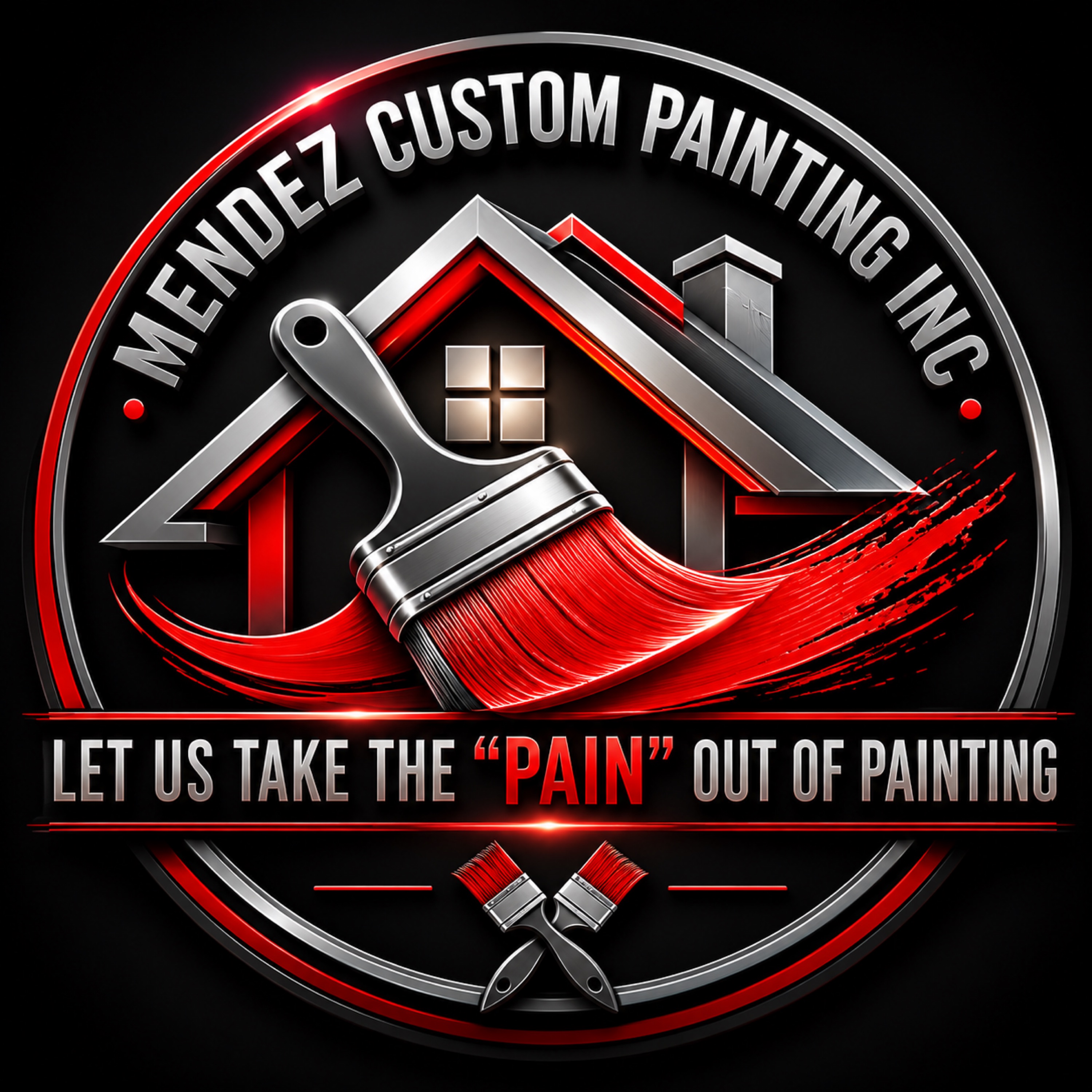 Mendez Custom Painting Inc. Logo