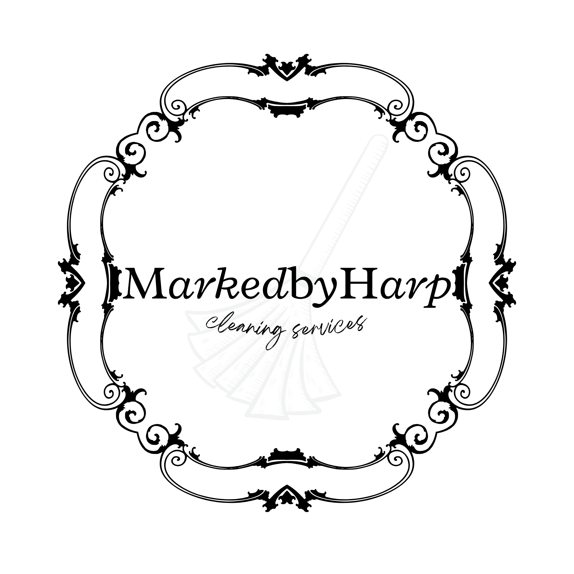 MarkedbyHarp Cleaning Logo
