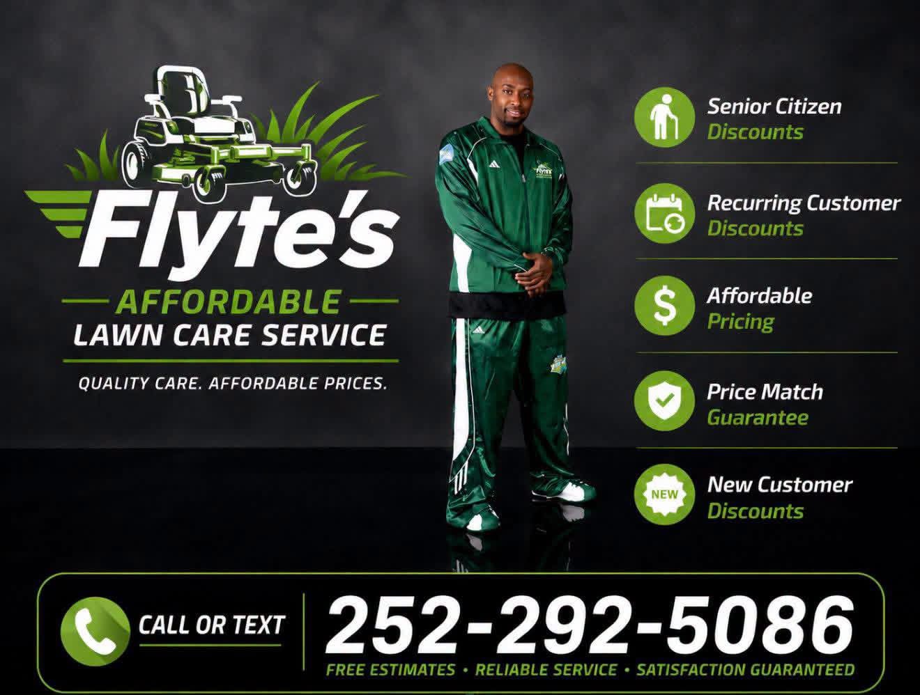 Flytes Affordable Lawn Care Service Logo