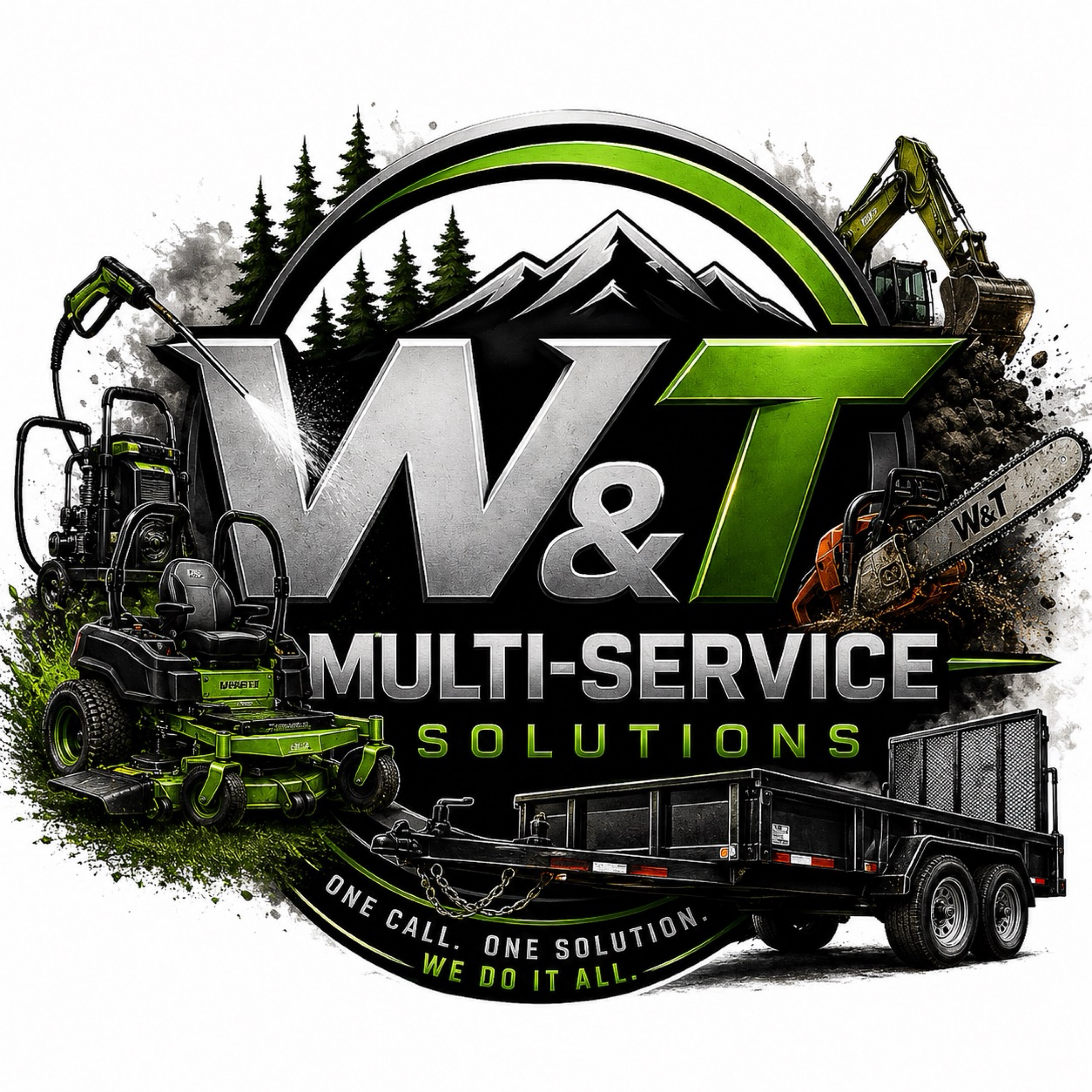 W&T Multi-Services Logo