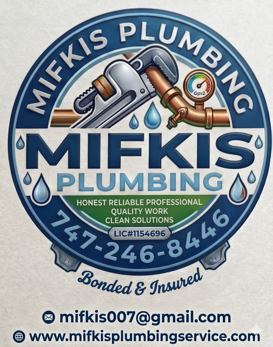 Mifkis Plumbing Logo