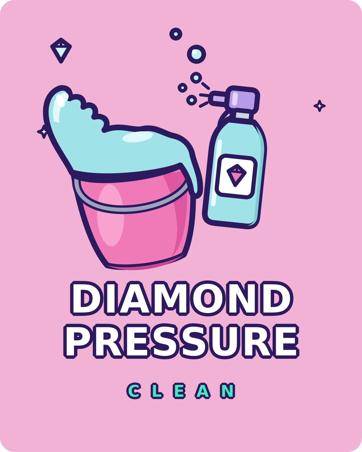 Diamond Pressure Clean Logo