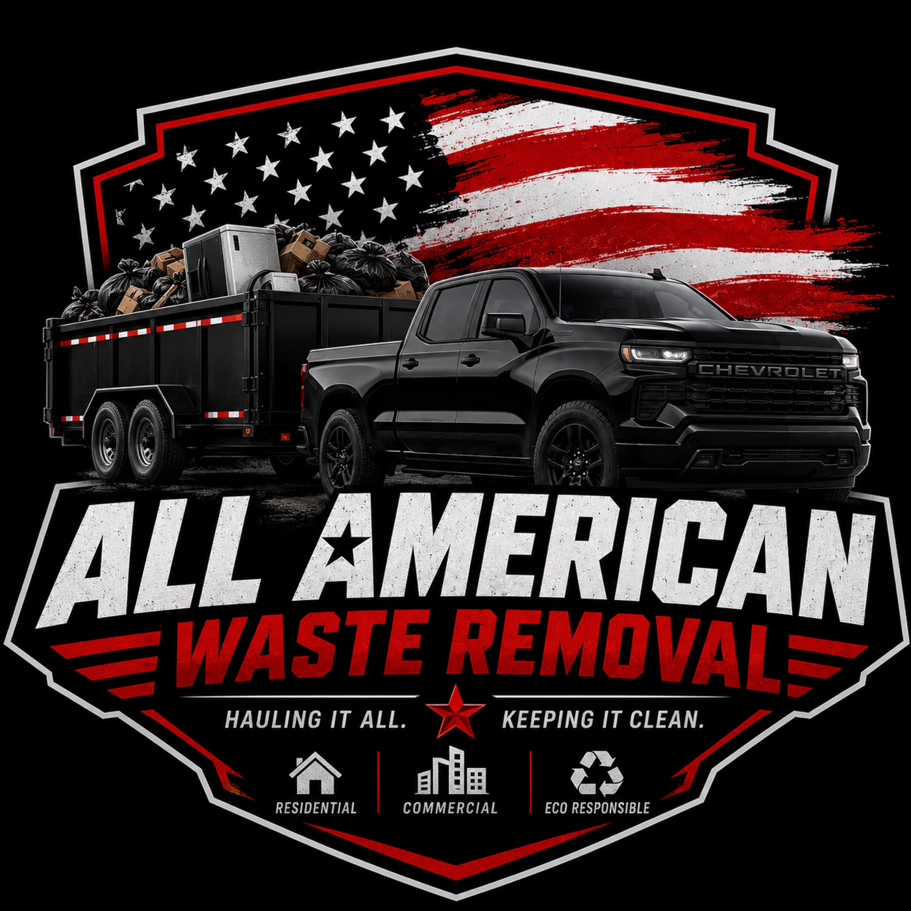 All American Waste Removal Logo