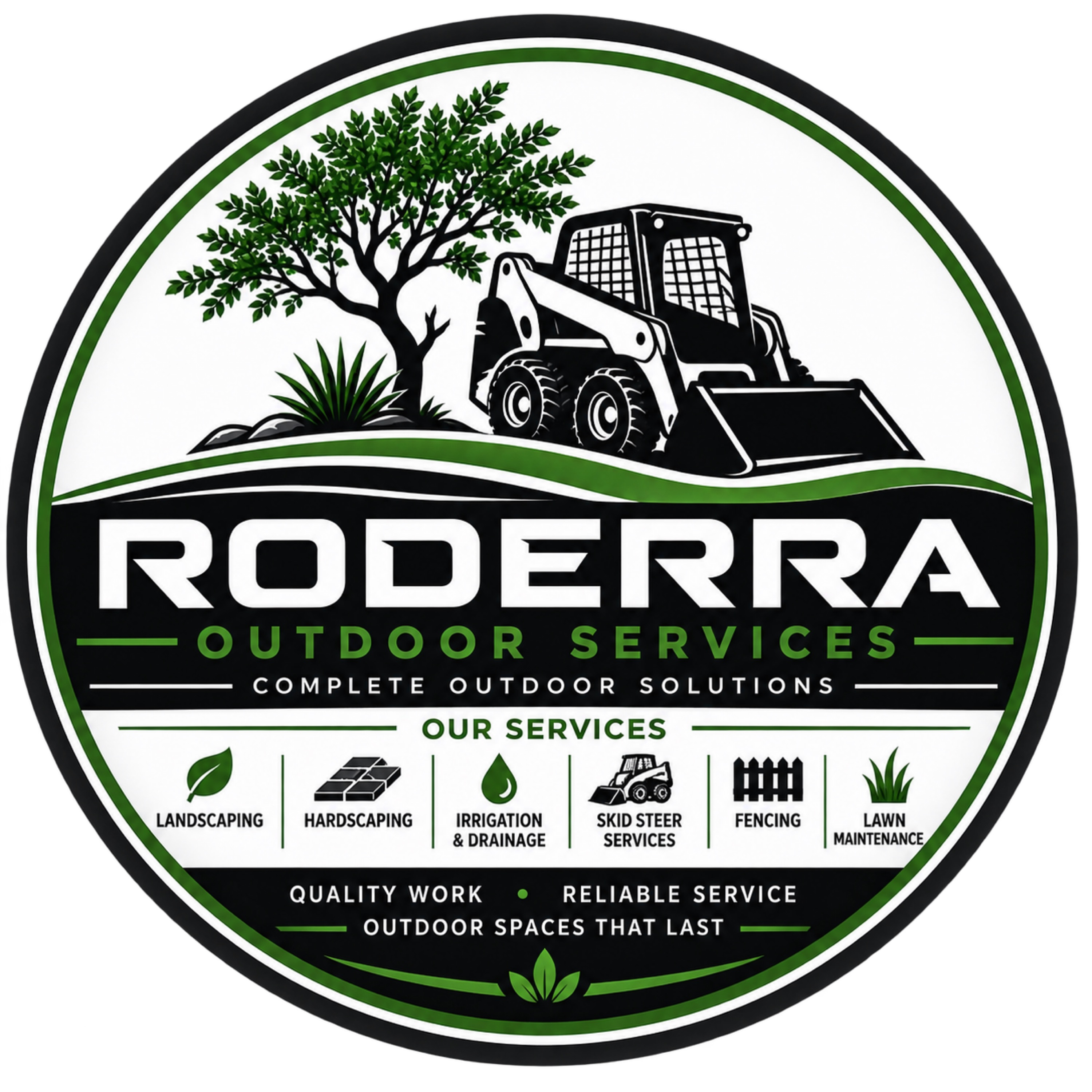 Roderra Outdoor Services Logo