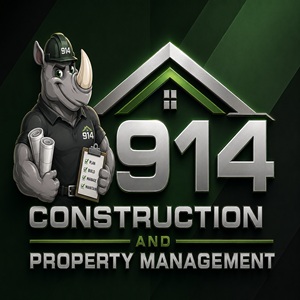 914 Construction and Property Management, LLC. Logo
