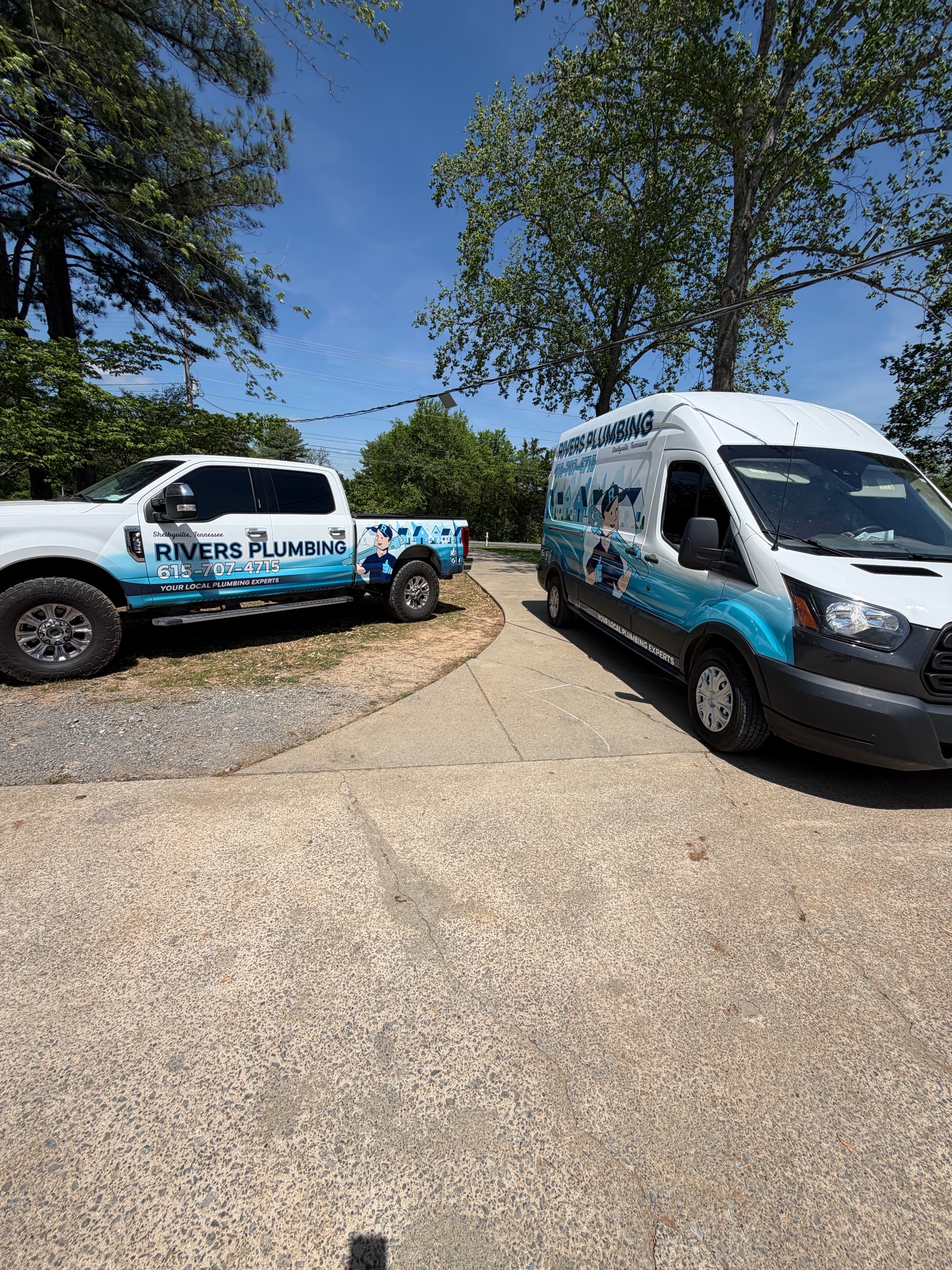 Rivers Plumbing Company Logo